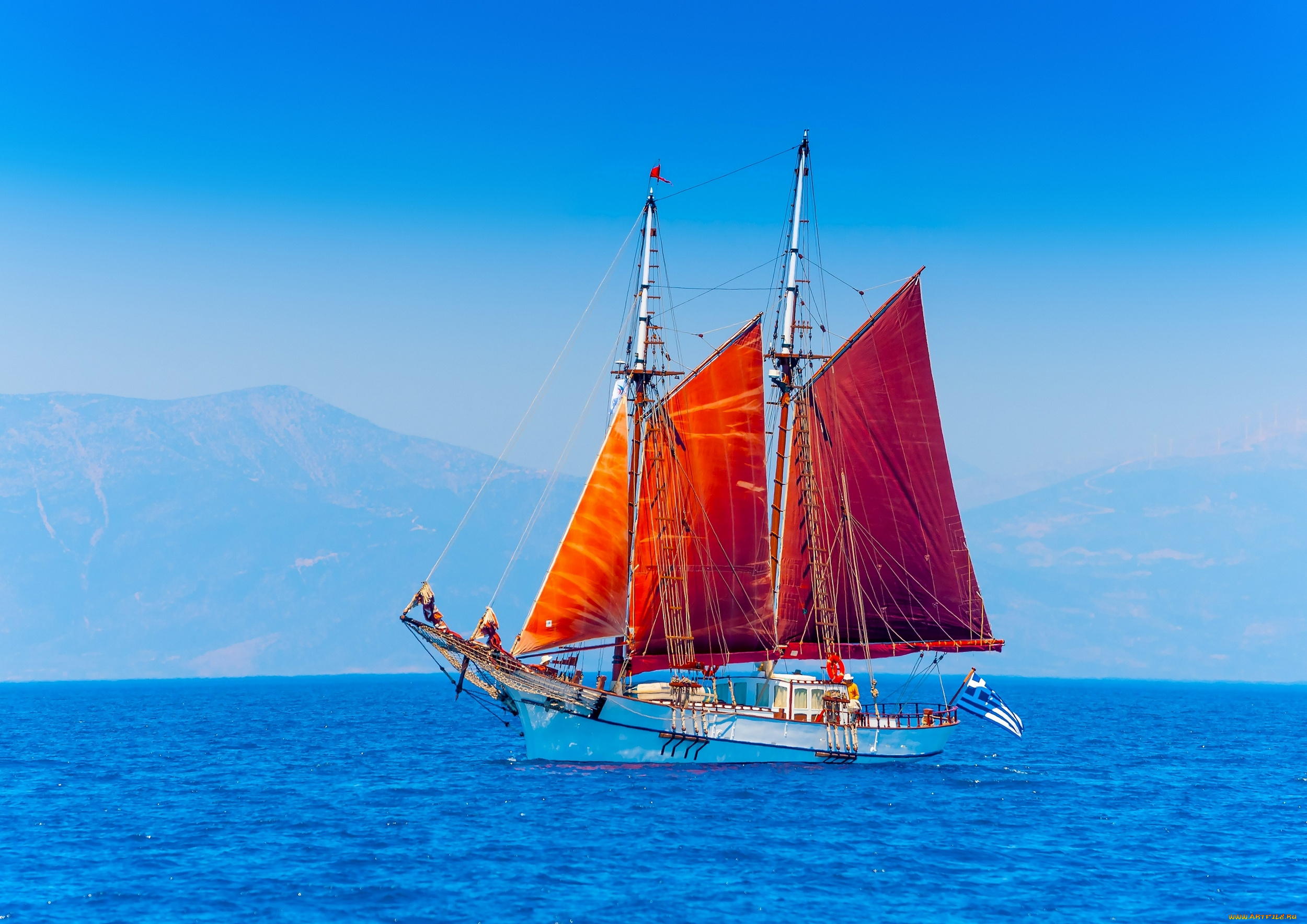 корабли, парусники, sailing, sea, парусник, море