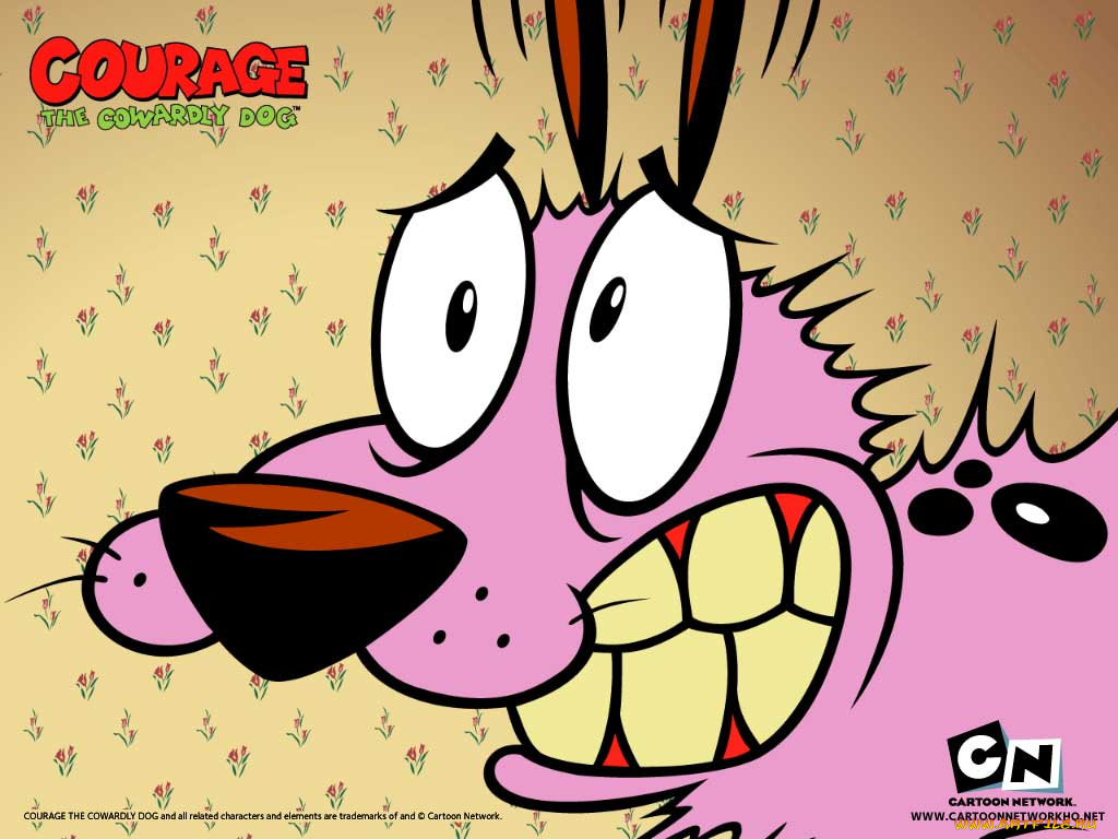 мультфильмы, courage, the, cowardly, dog