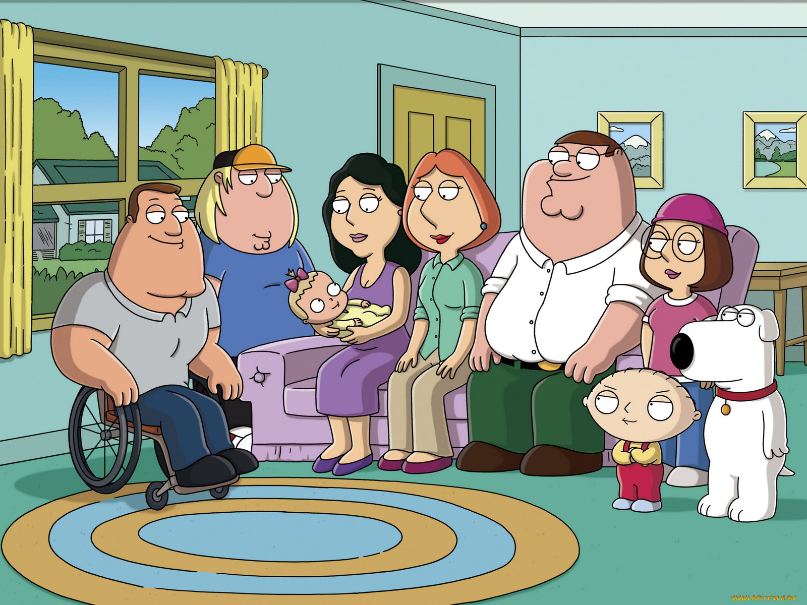 family, guy, мультфильмы