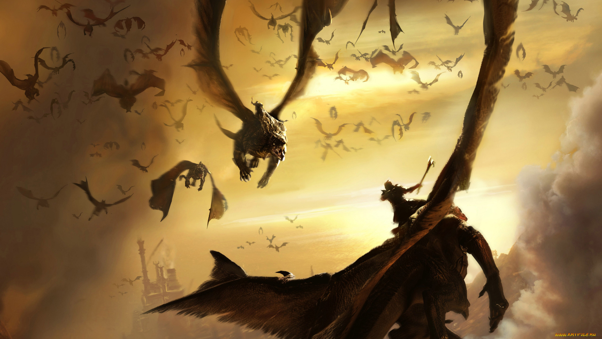 lair, dragons, видео, игры, драконы