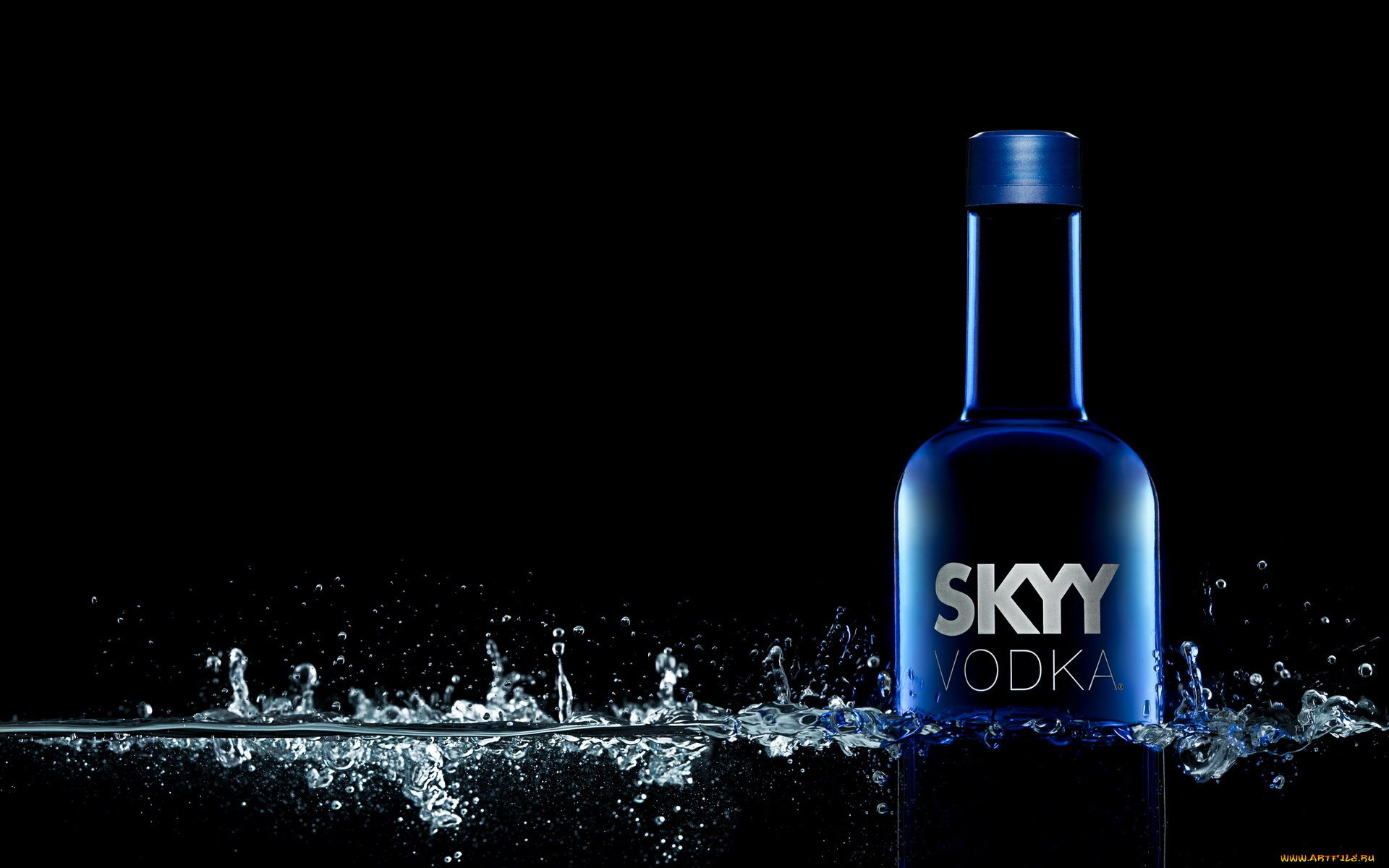 бренды, skyy, брызги, водка, фон