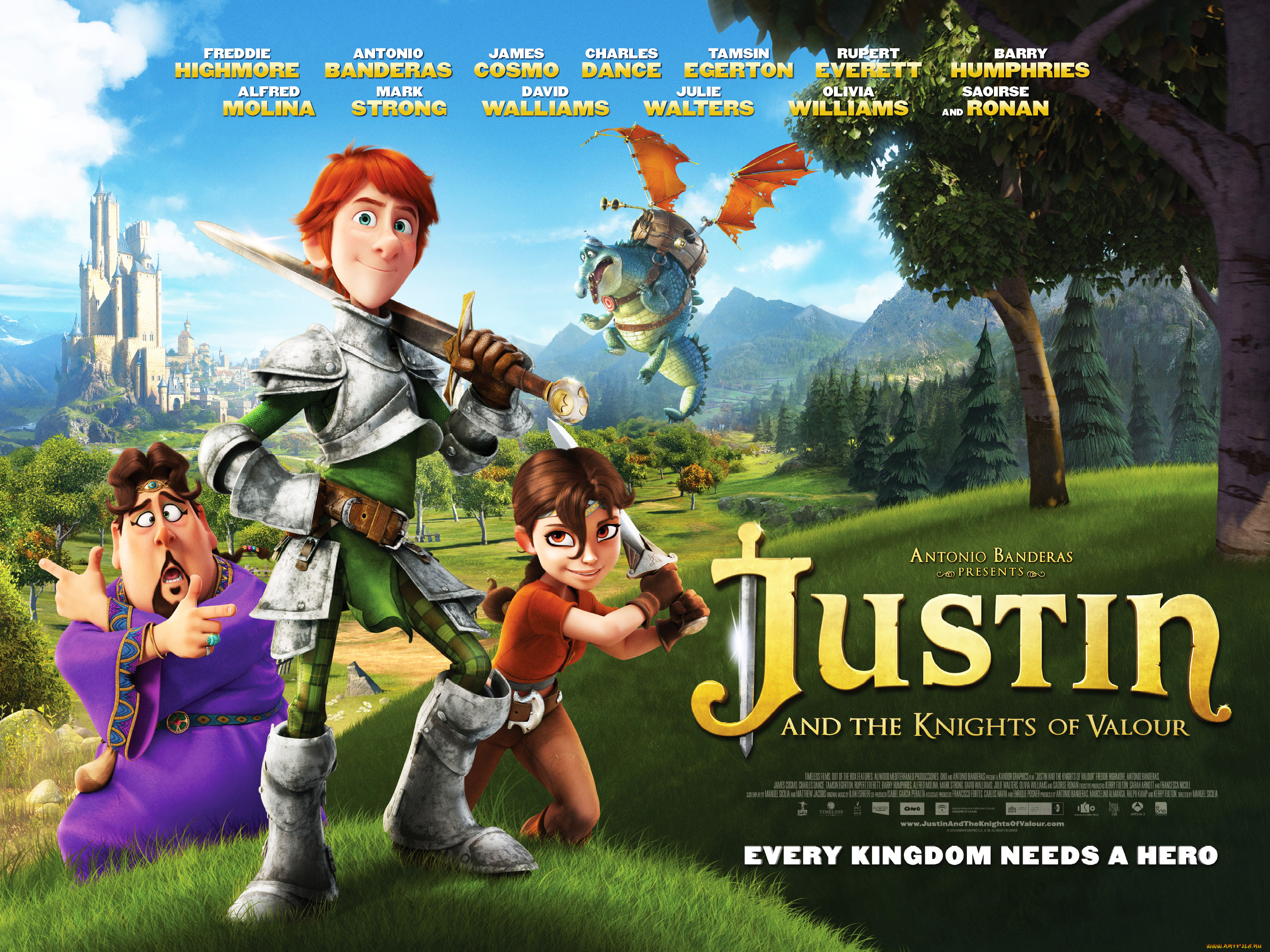 justin, and, the, knights, of, valour, мультфильмы, джастин, и, рыцари, доблести
