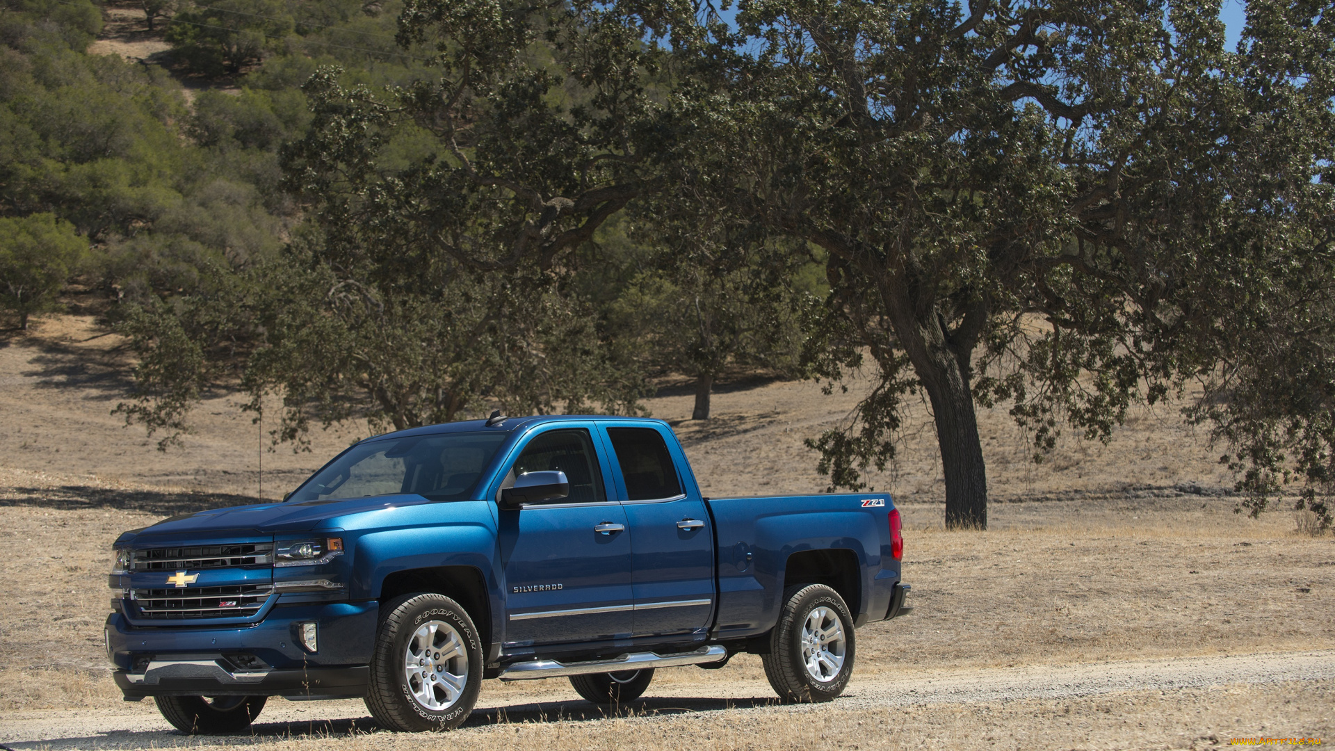 автомобили, chevrolet, ltz, z71, silverado, 2016г, gmtk2, cab, double