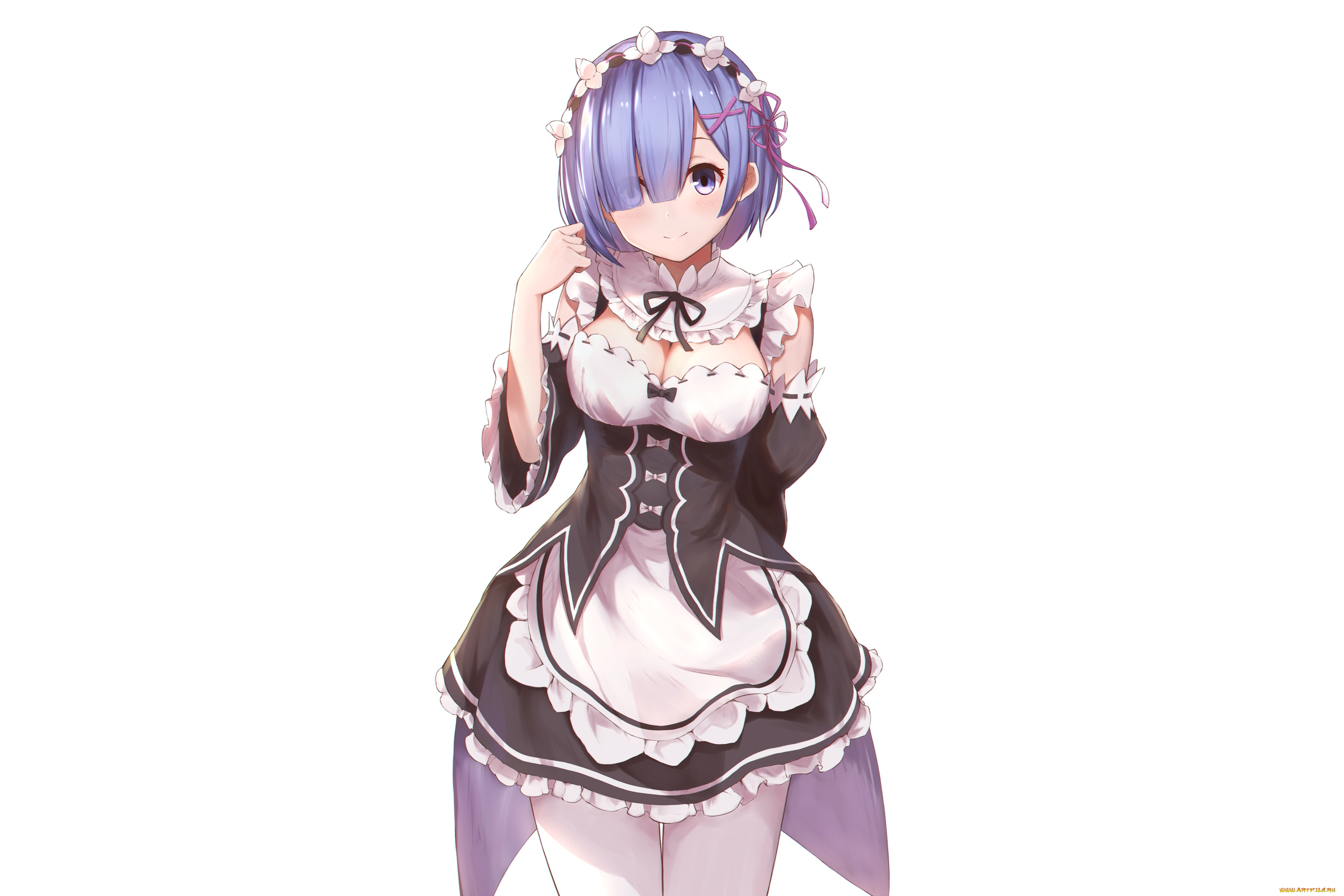 аниме, re, , zero, kara, hajimeru, isekai, seikatsu, девушка