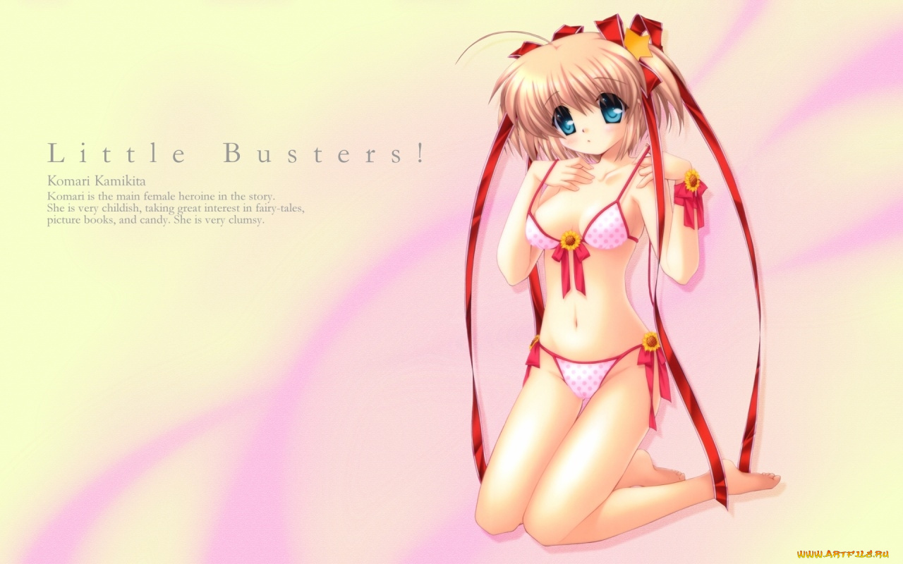 аниме, little, busters