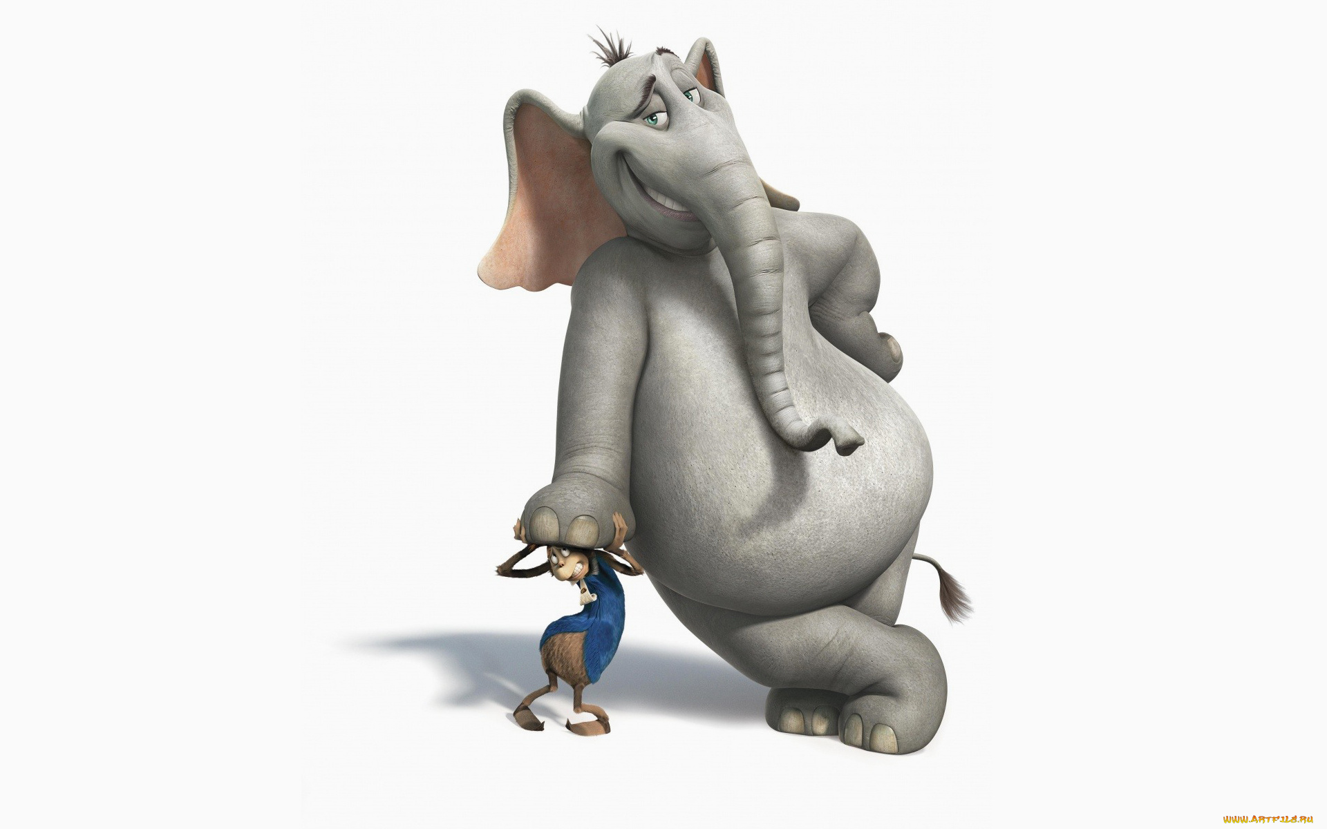 хортон, мультфильмы, horton, hears, who, a, слон