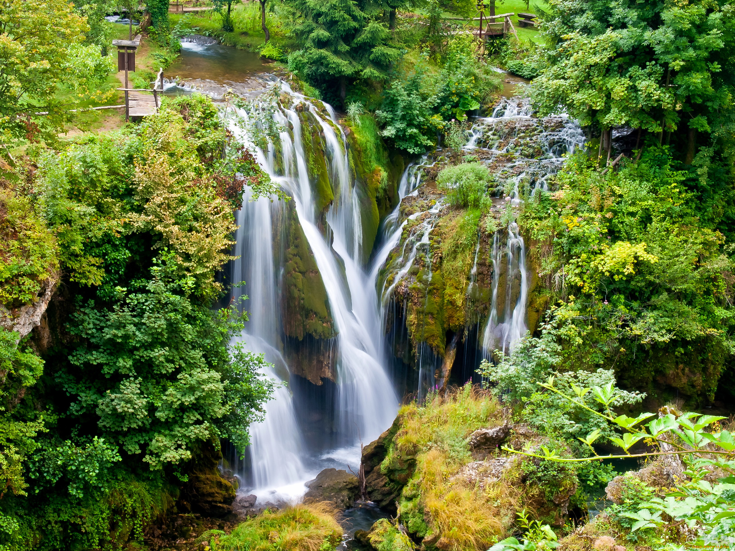 rastoke, waterfall, хорватия, природа, водопады, водопад