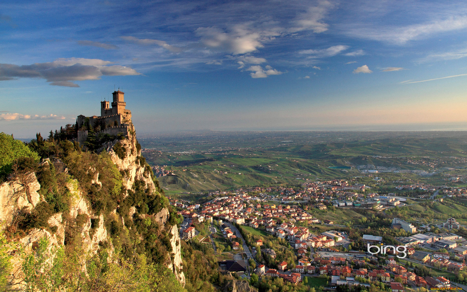 borgo, maggiore, san, marino, города, панорамы, guaita, tower, monte, titano, башня, гуаита, гора, монте-титано, борго-маджоре, сан-марино