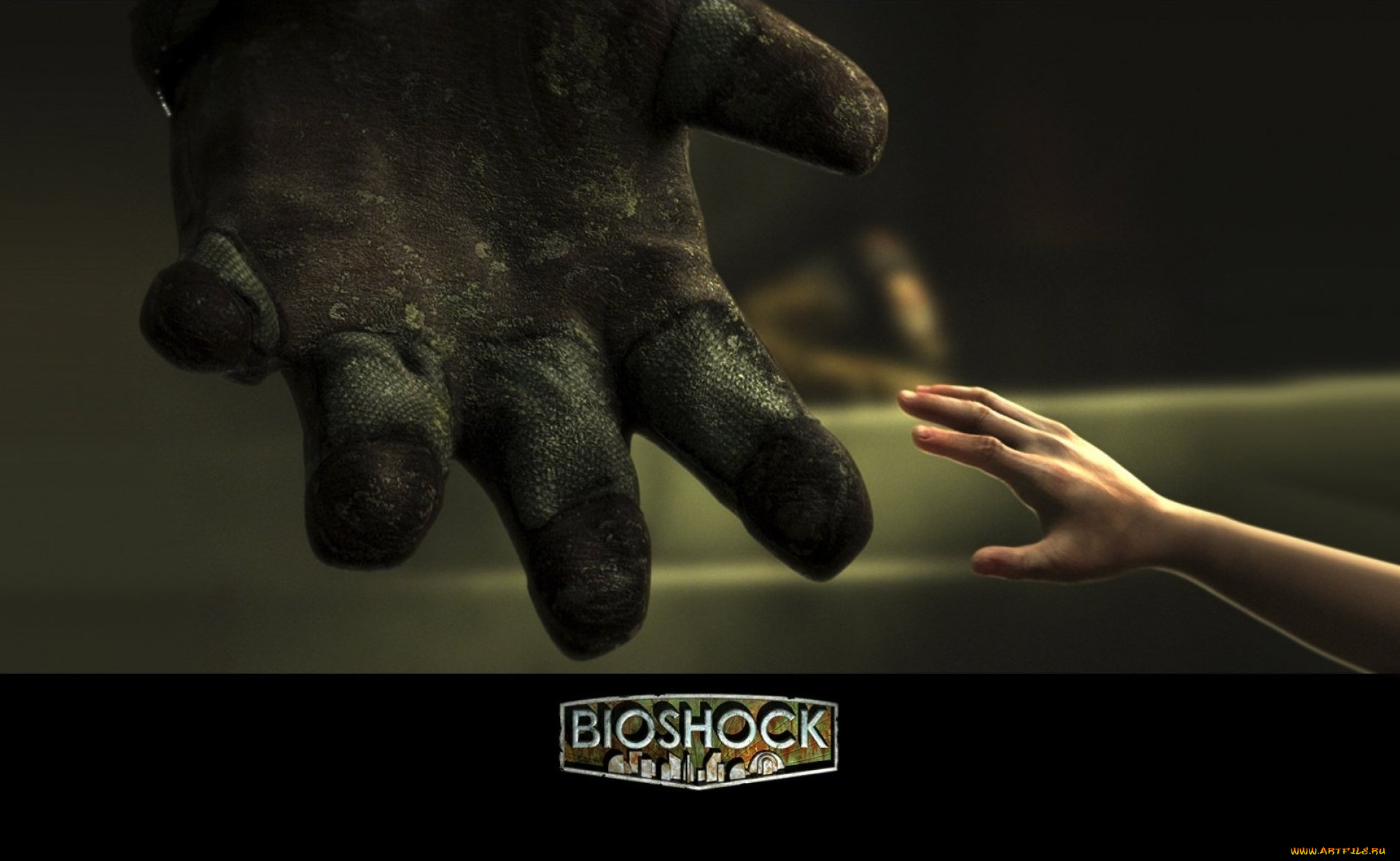 видео, игры, bioshock, руки