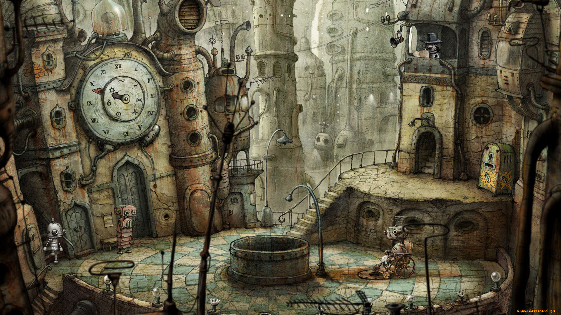 machinarium, видео, игры