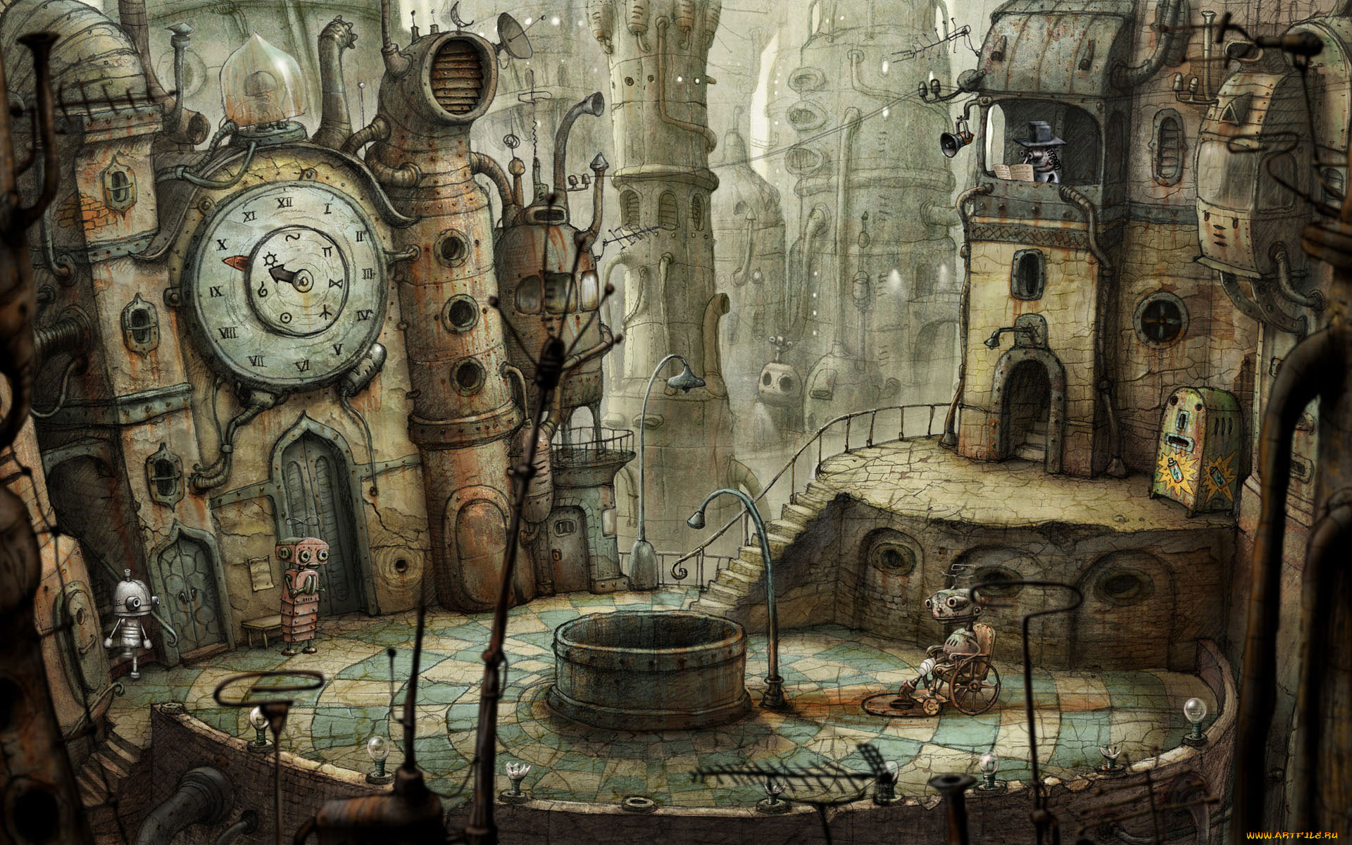 machinarium, видео, игры