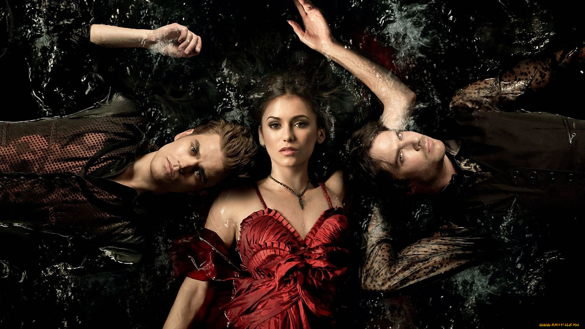 the, vampire, diaries, кино, фильмы, ian, somerhalder, nina, dobrev, paul, wesley