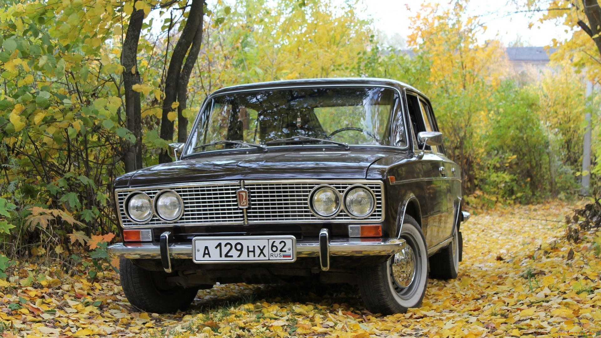 автомобили, ваз, lada, лада, жигули, тройка, 2103, легенда, ретро, автомобиль, ссср, осень, природа