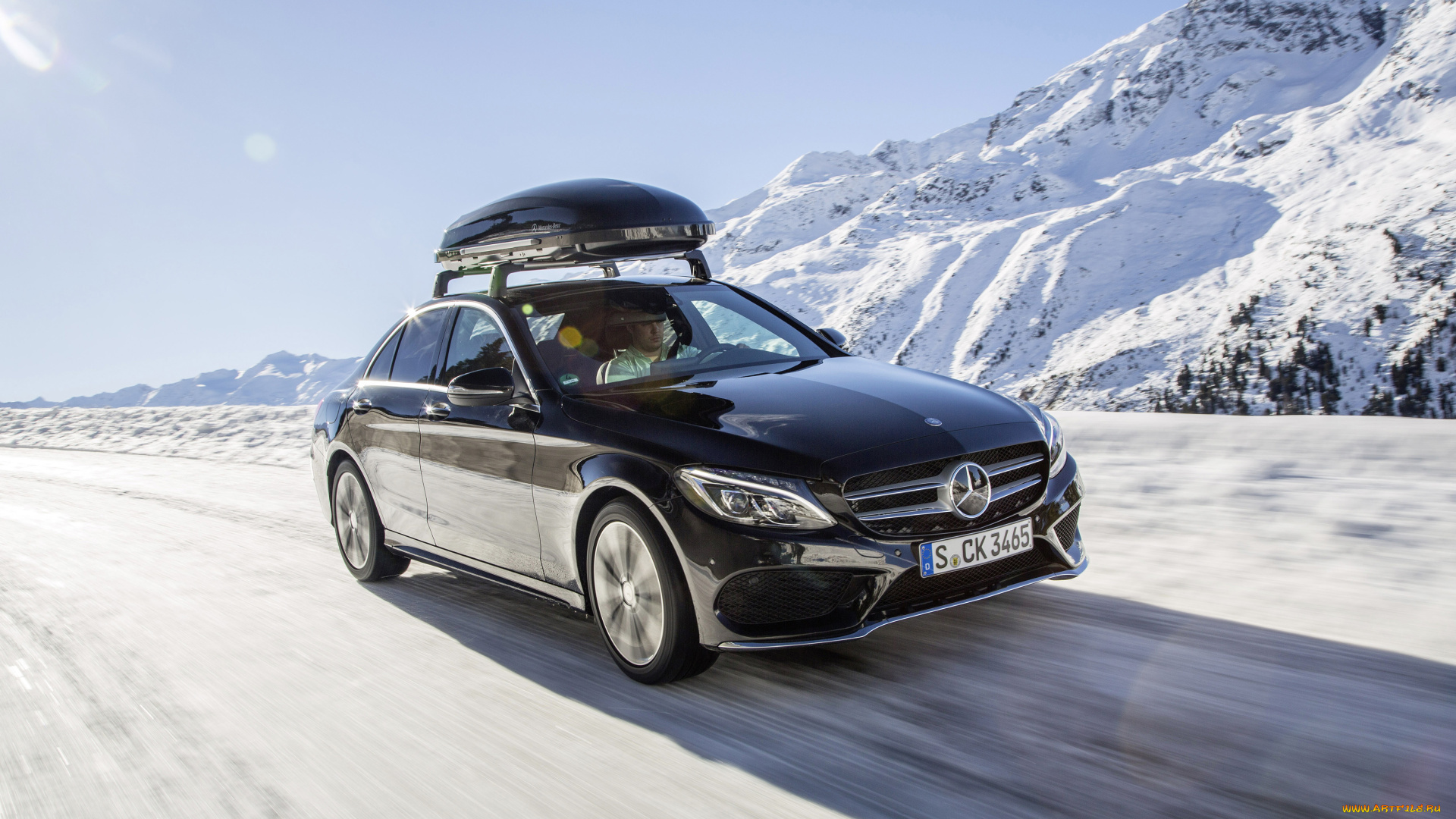 автомобили, mercedes-benz, темный, 2014г, w205, 4matic, amg, line, c, 400