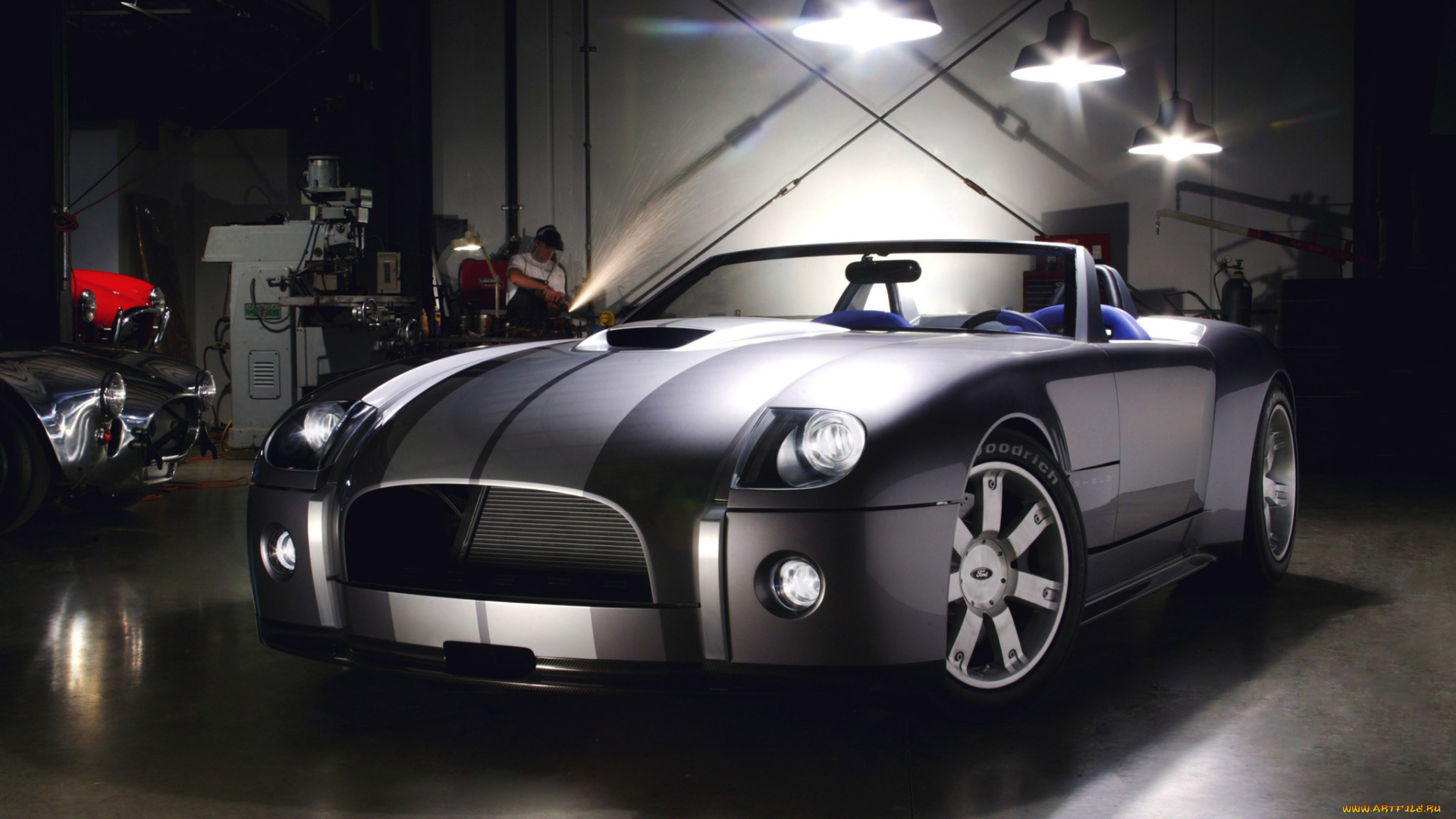 shelby, cobra, concept, 2004, автомобили, ac, cobra, shelby, cobra, concept, 2004