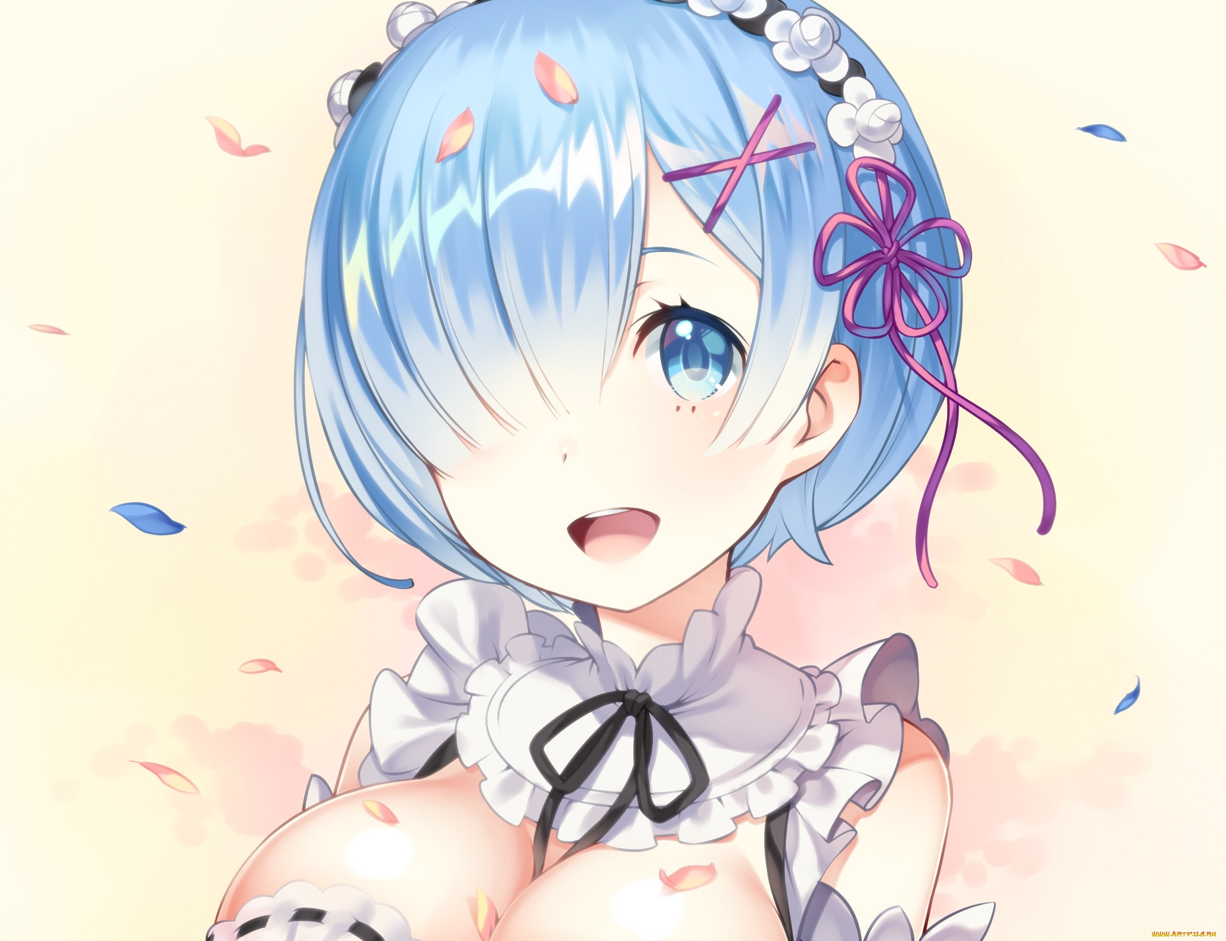 аниме, re, , zero, kara, hajimeru, isekai, seikatsu, rem