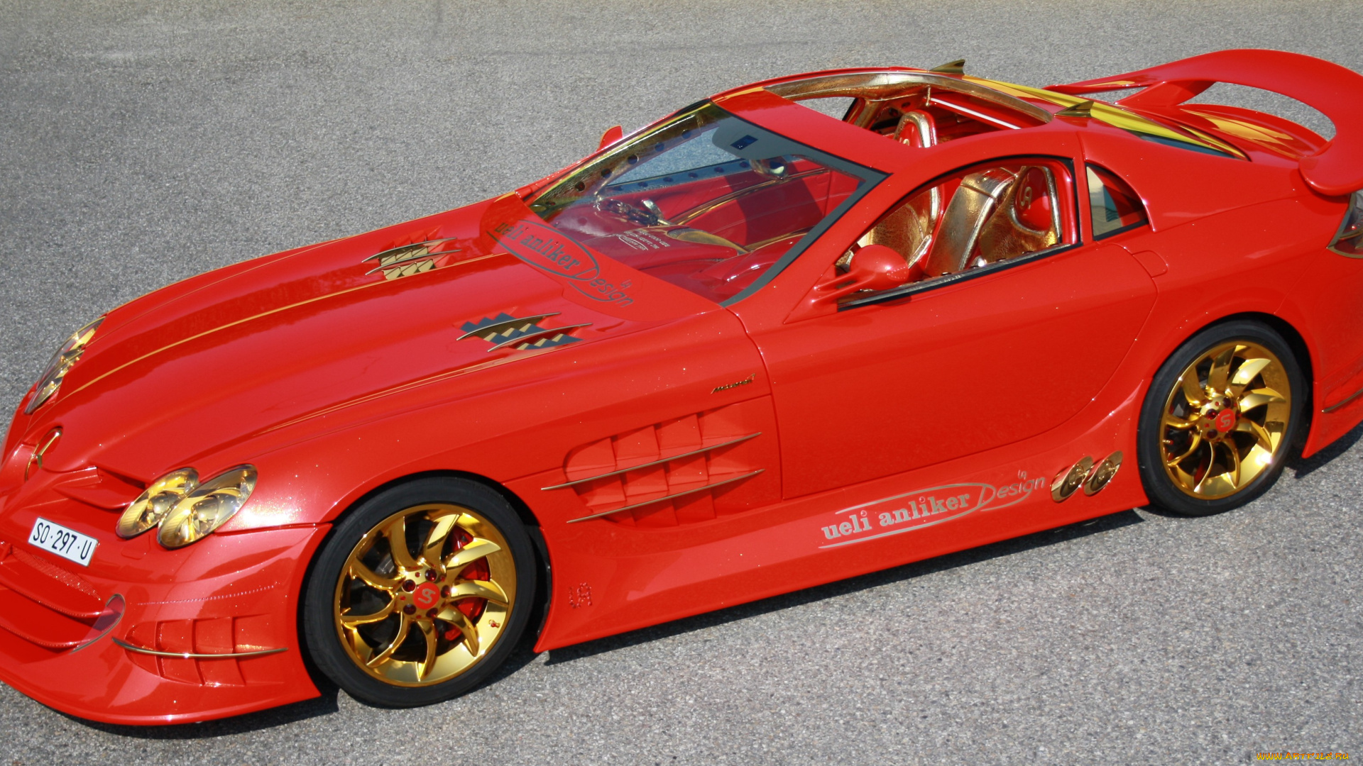 Anliker MCLAREN SLR 999 Red Gold Dream