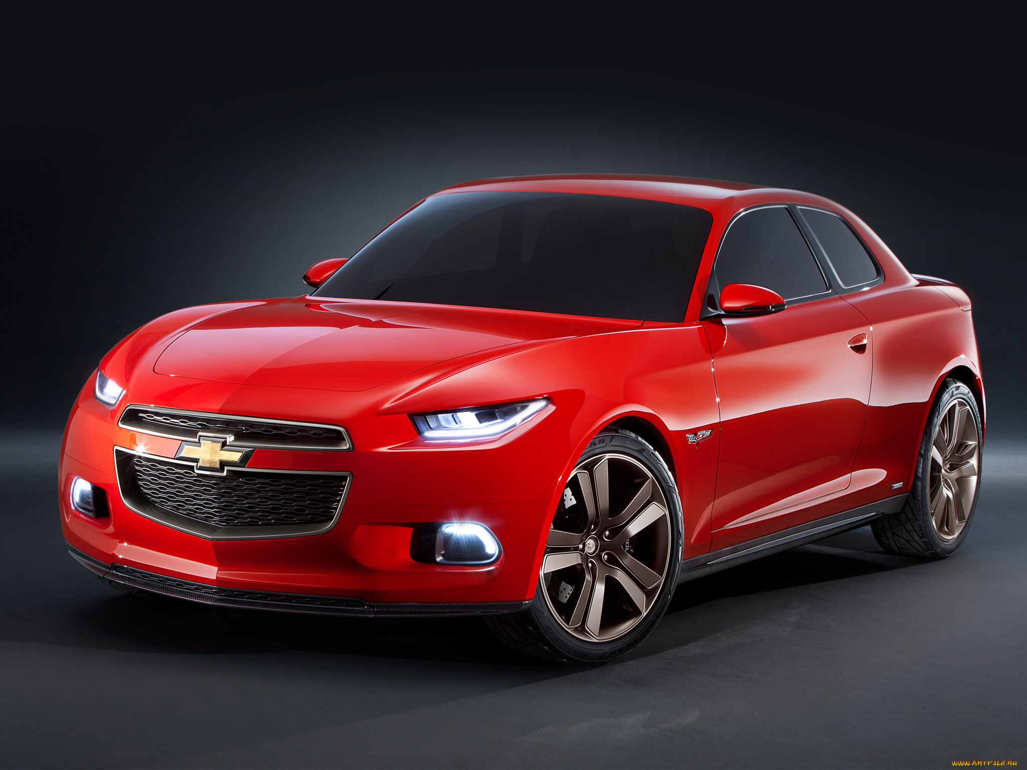 chevrolet, code, 130r, concept, 2012, автомобили, chevrolet, concept, 130r, code, красный, 2012