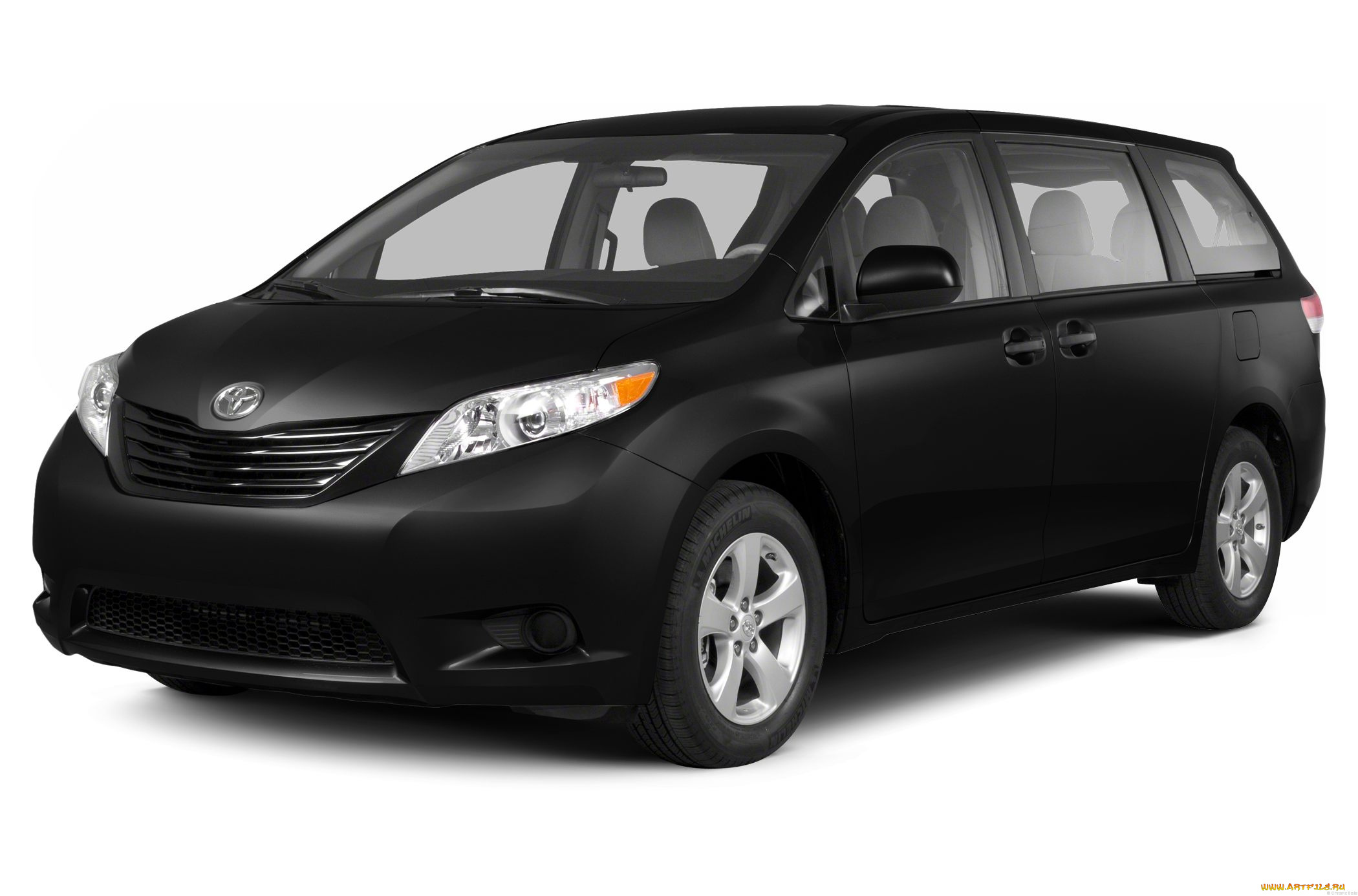 toyota, sienna, 2014, автомобили, toyota, 2014, чёрная, sienna