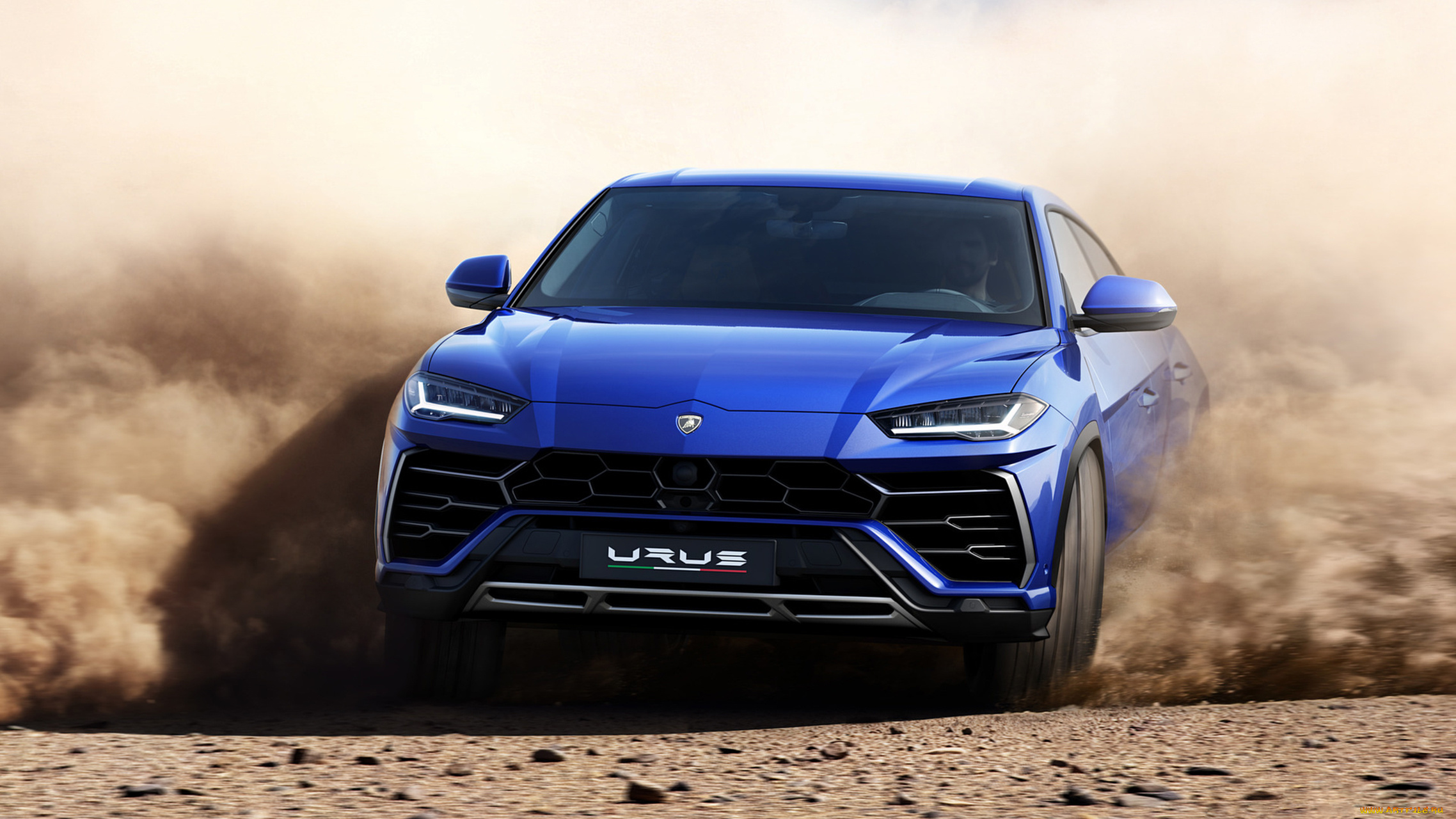 lamborghini, urus, 2019, автомобили, lamborghini, urus, 2019, синий