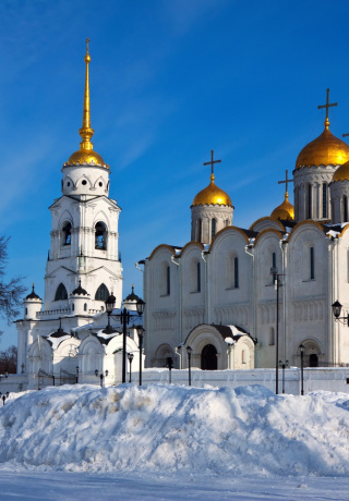 Успенский собор зимой фото