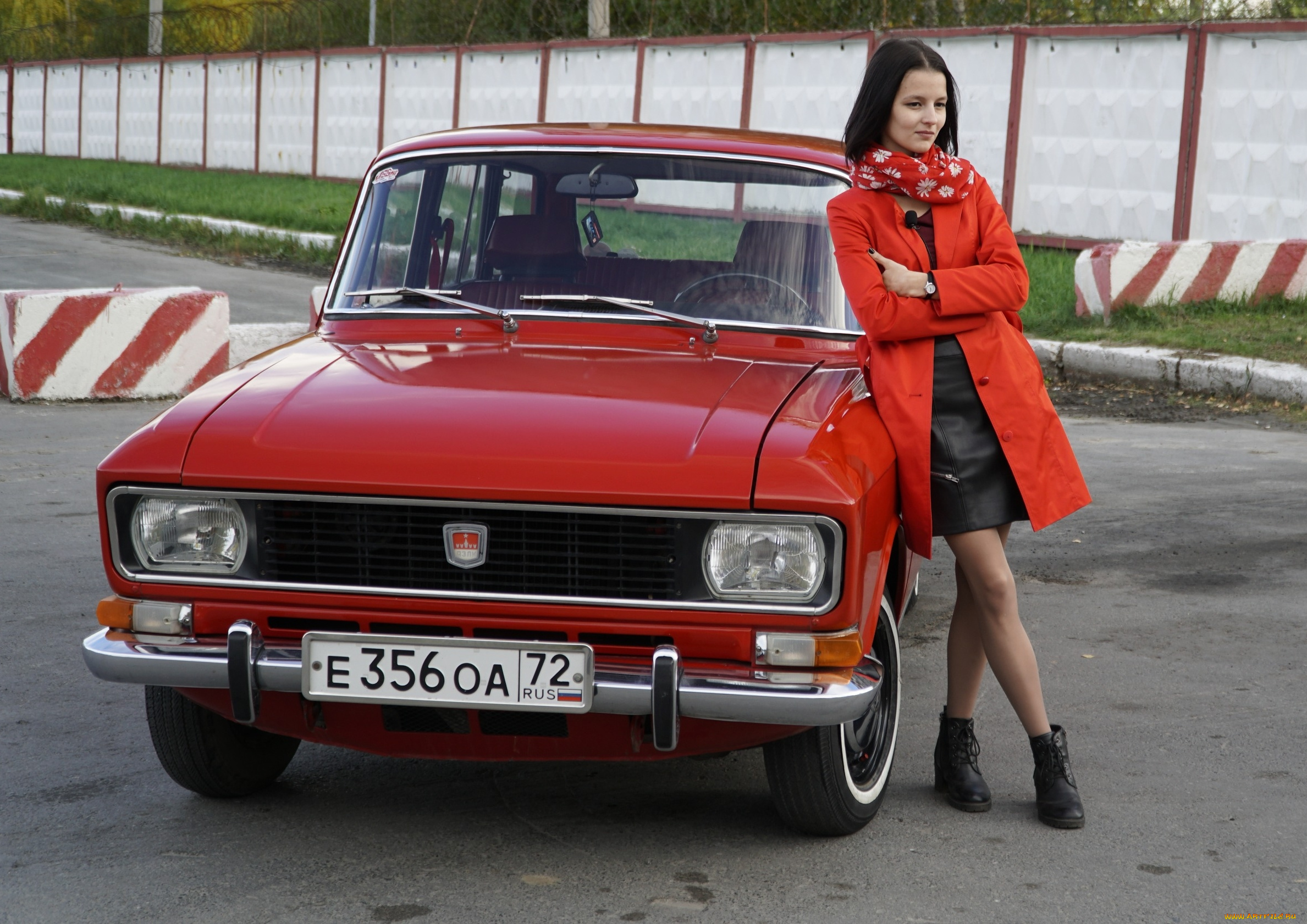 москвич-, 2140, автомобили, -авто, с, девушками, красный, классика, автомобиль, девушка, москвич-, 2140