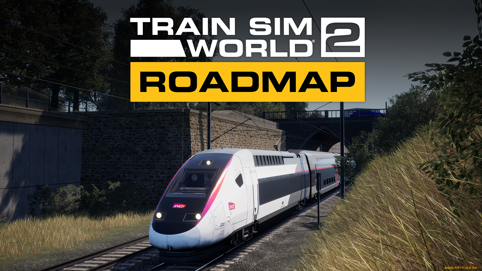 видео, игры, train, sim, world, 2, поезд, железная, дорога