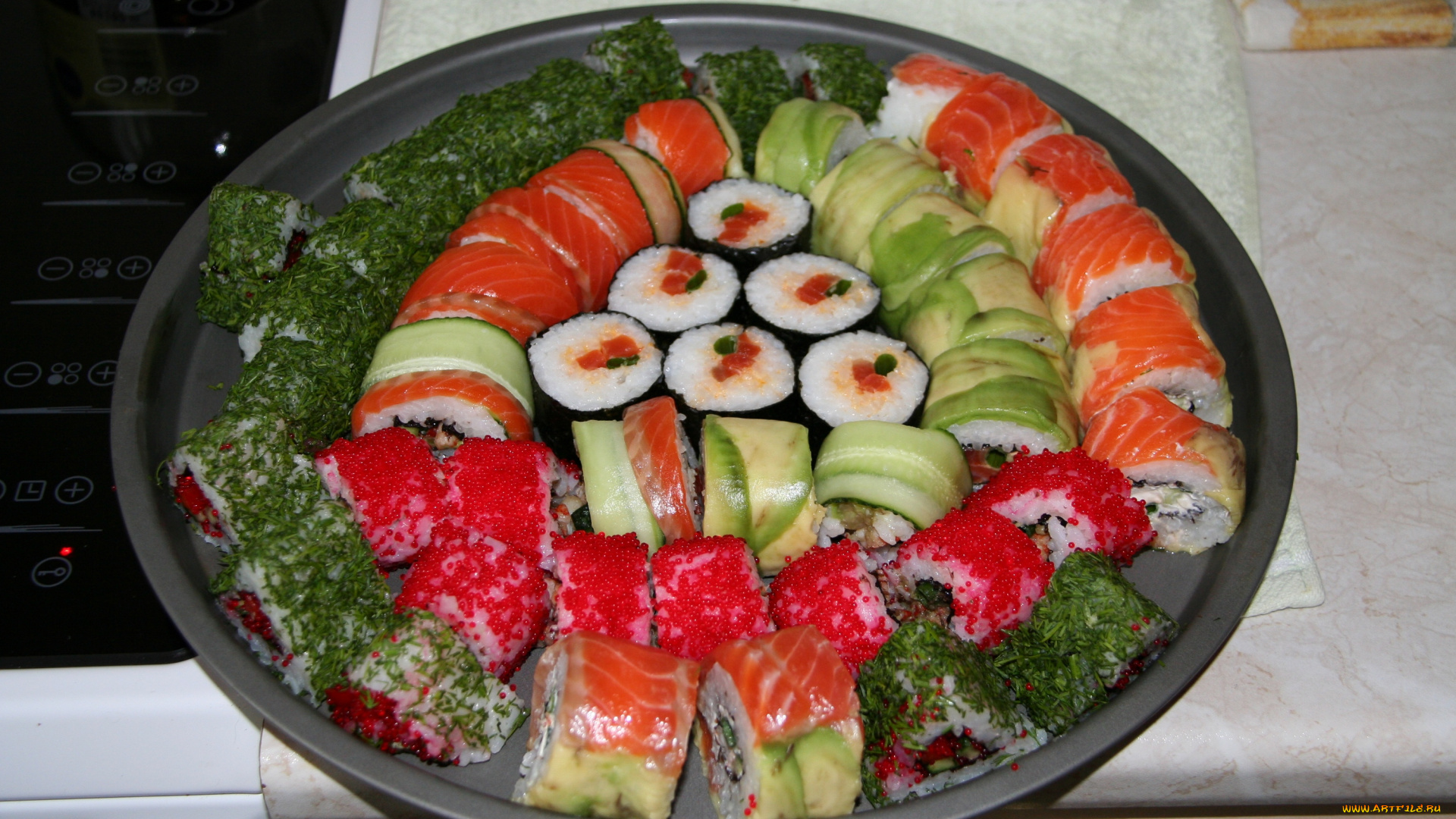 еда, рыба, морепродукты, суши, роллы, японская, кухня