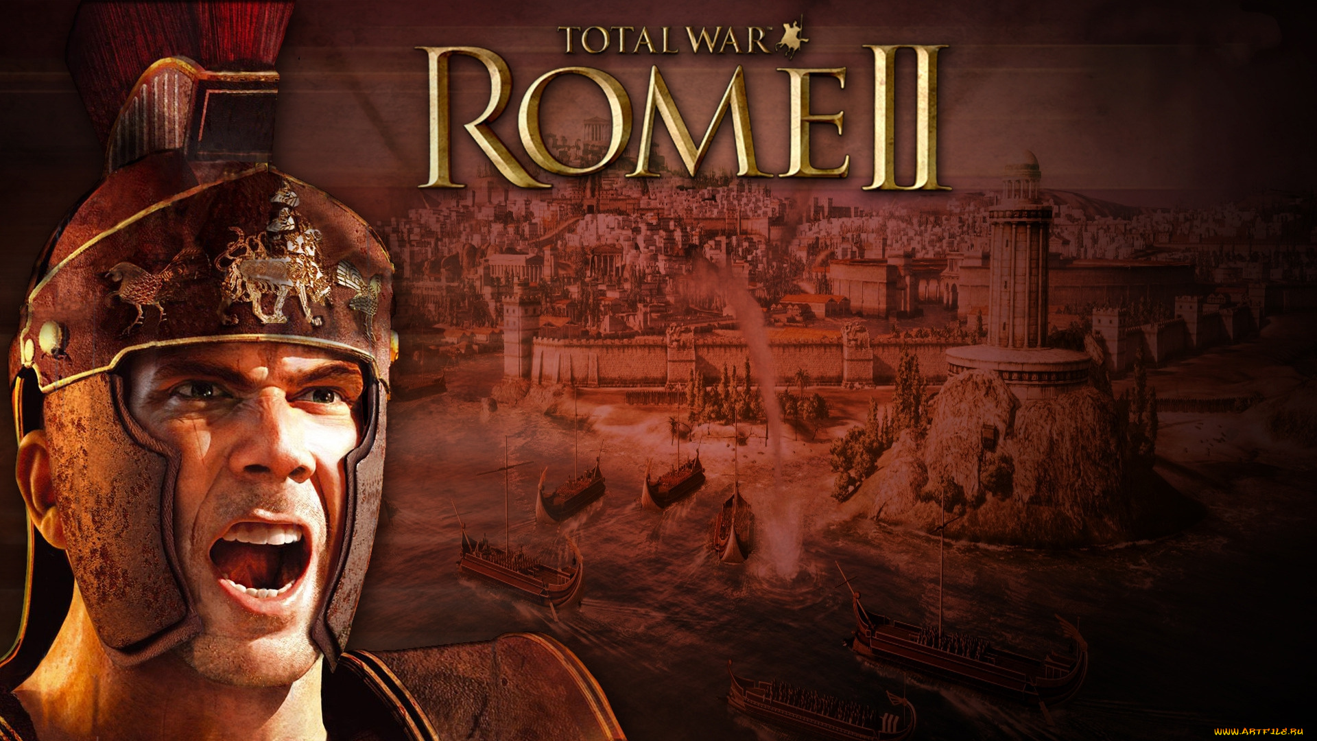 total, war, rome, ii, видео, игры, шлем, римлянин, воин