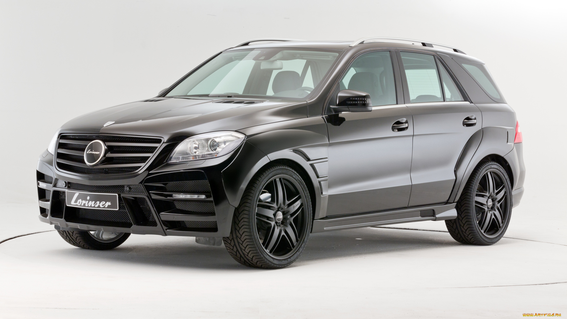 автомобили, mercedes-benz, m-klasse, lorinser, темный, 2012г, w166