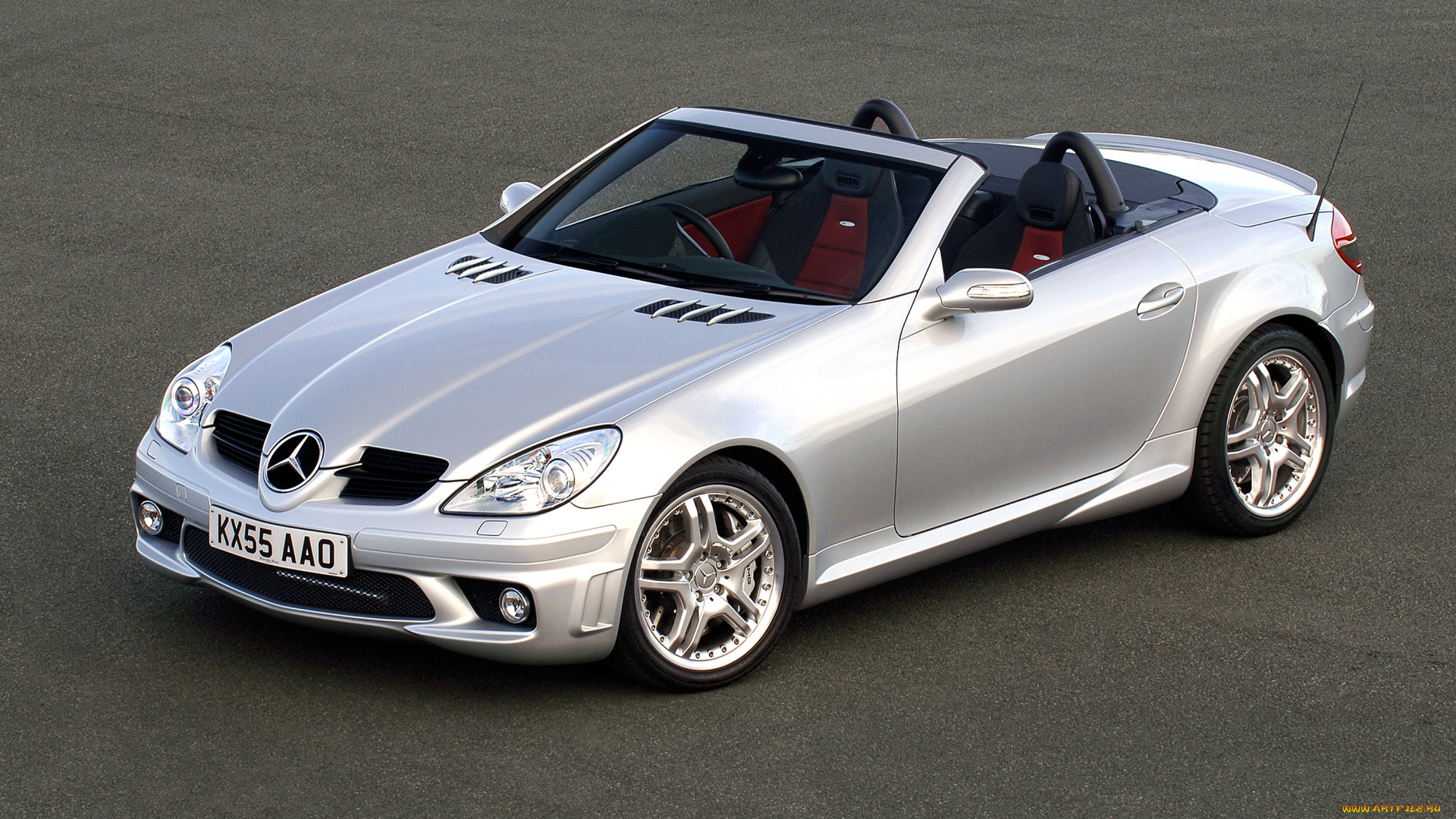 автомобили, mercedes-benz, светлый, r171, uk-spec, amg, slk, 55