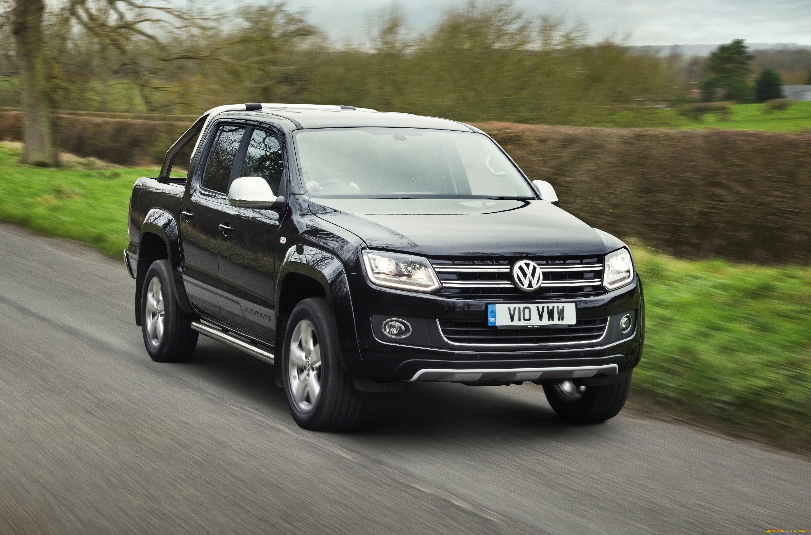 автомобили, volkswagen, 2015г, uk-spec, ultimate, amarok, темный