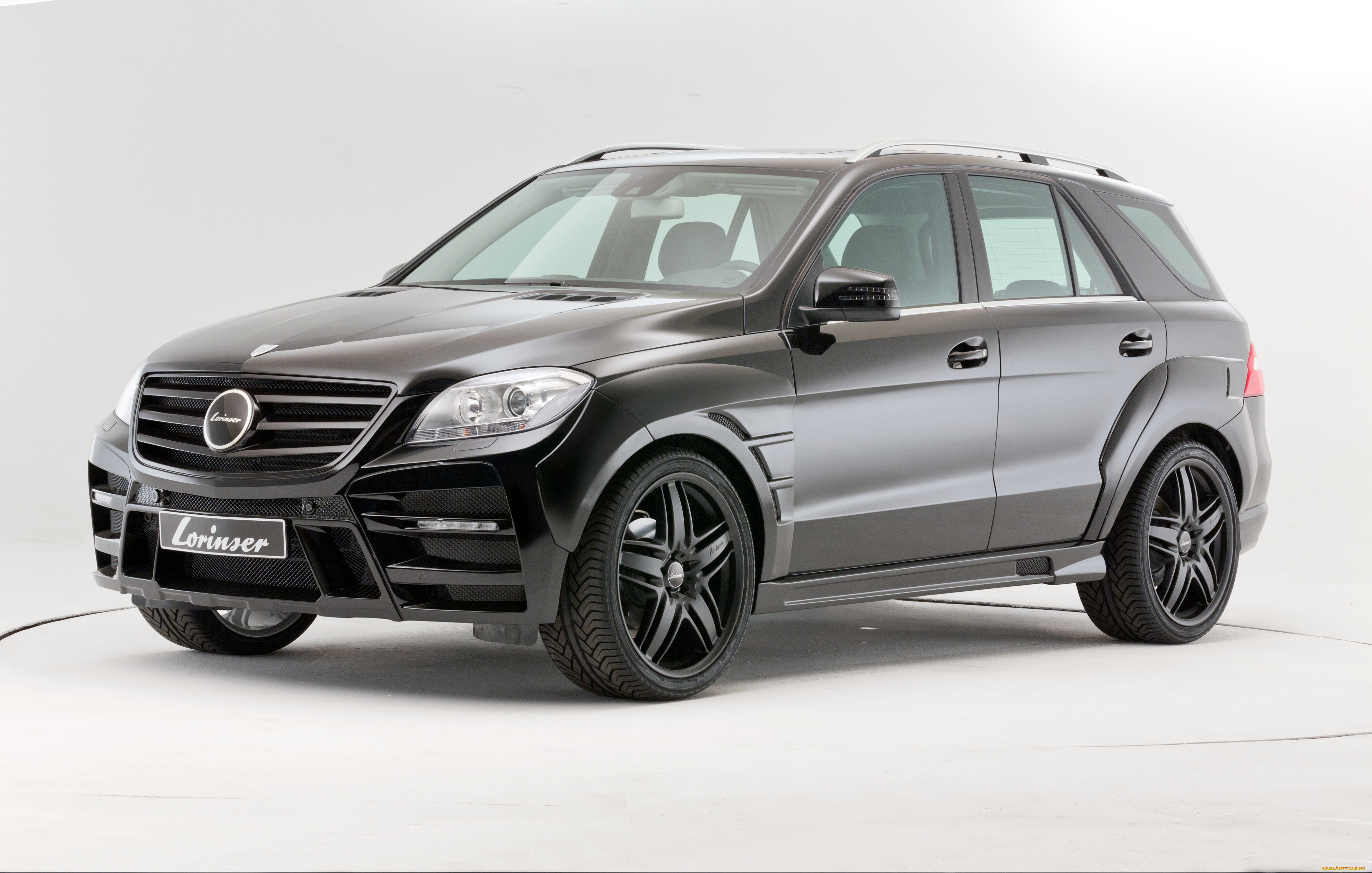 автомобили, mercedes-benz, m-klasse, lorinser, темный, 2012г, w166