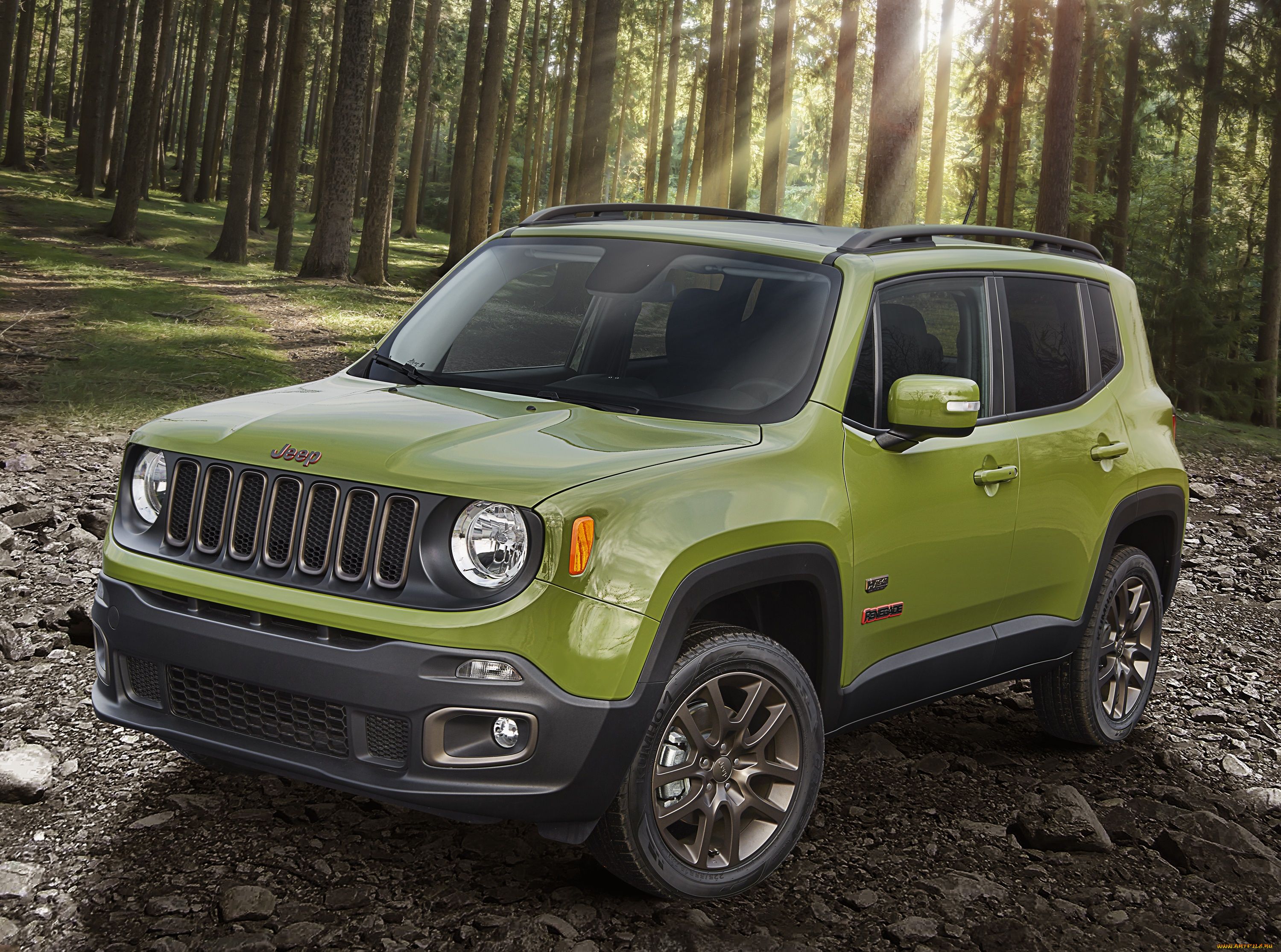 автомобили, jeep, bu, 75th, anniversary, renegade, 2016г