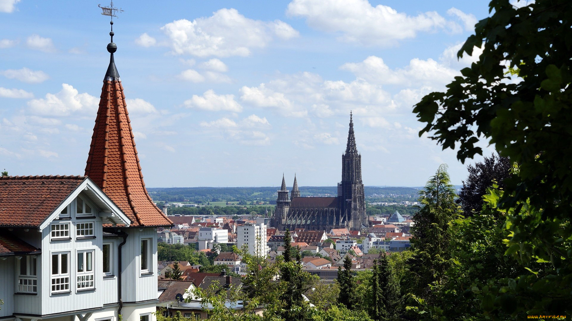 ulm, cathedral, , germany, города, -, католические, соборы, , костелы, , аббатства, germany, ulm, cathedral