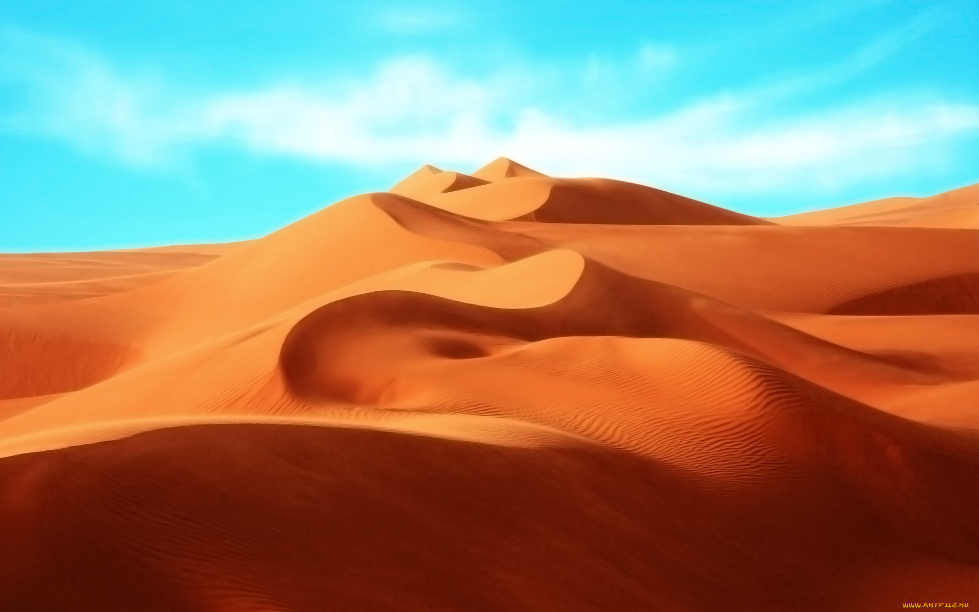 природа, пустыни, дюна, песок