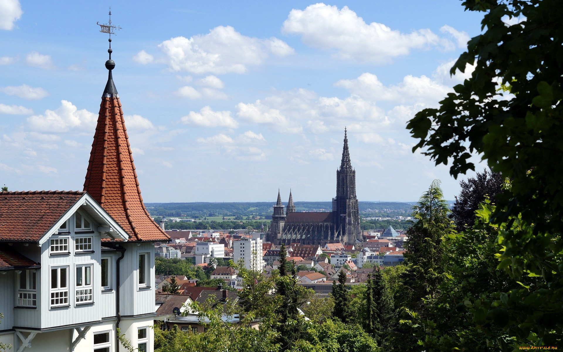 ulm, cathedral, , germany, города, -, католические, соборы, , костелы, , аббатства, germany, ulm, cathedral