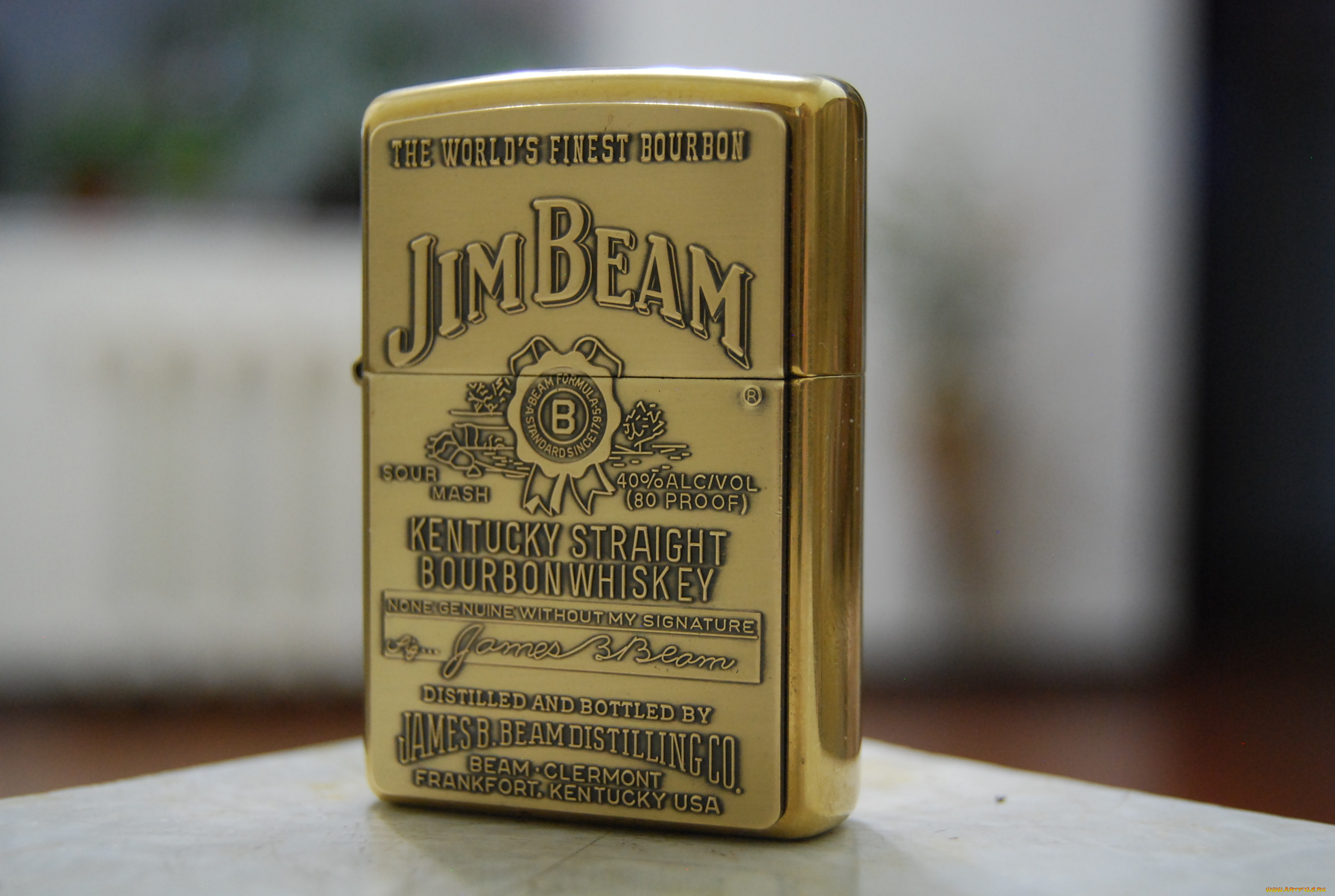 бренды, jim, beam, zippo, зажигалка, крупный, план