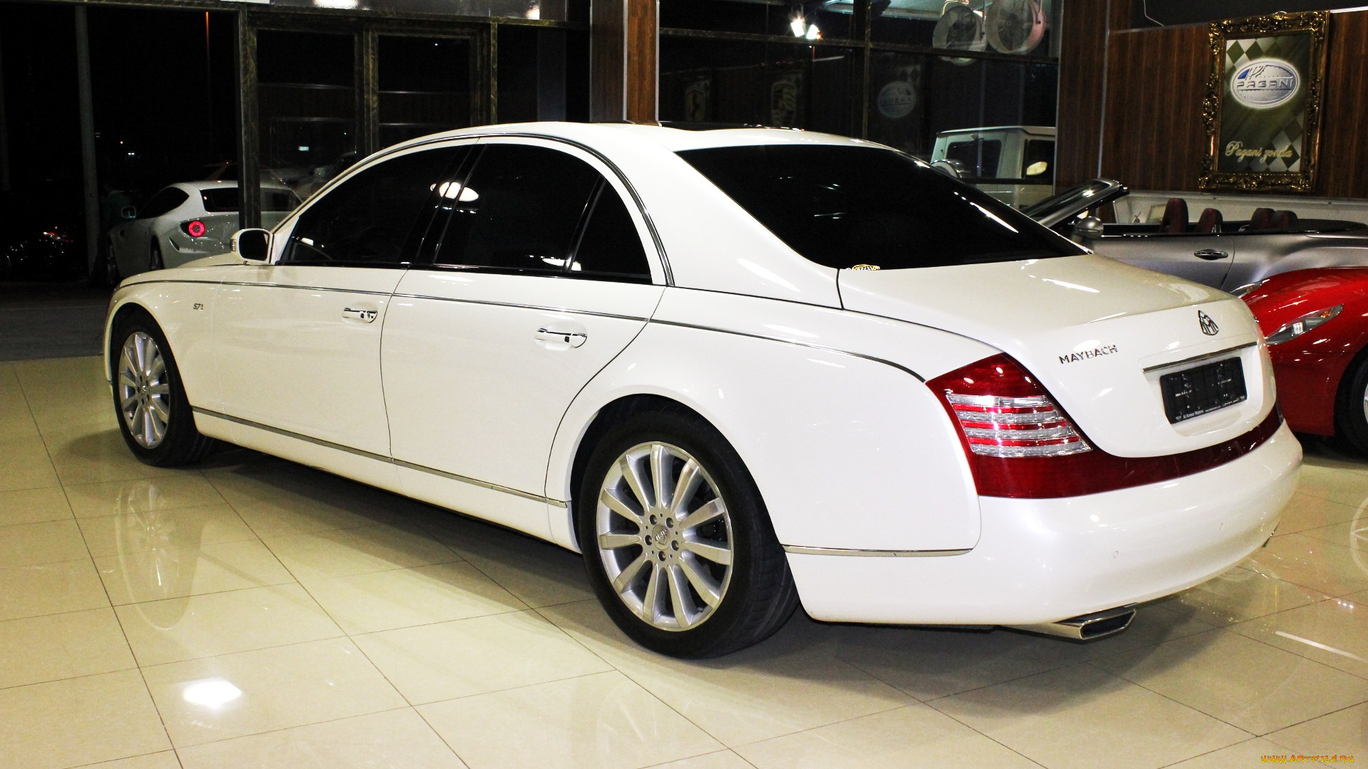 maybach, автомобили, выставки, уличные, фото, daimler, ag, германия, класс-люкс