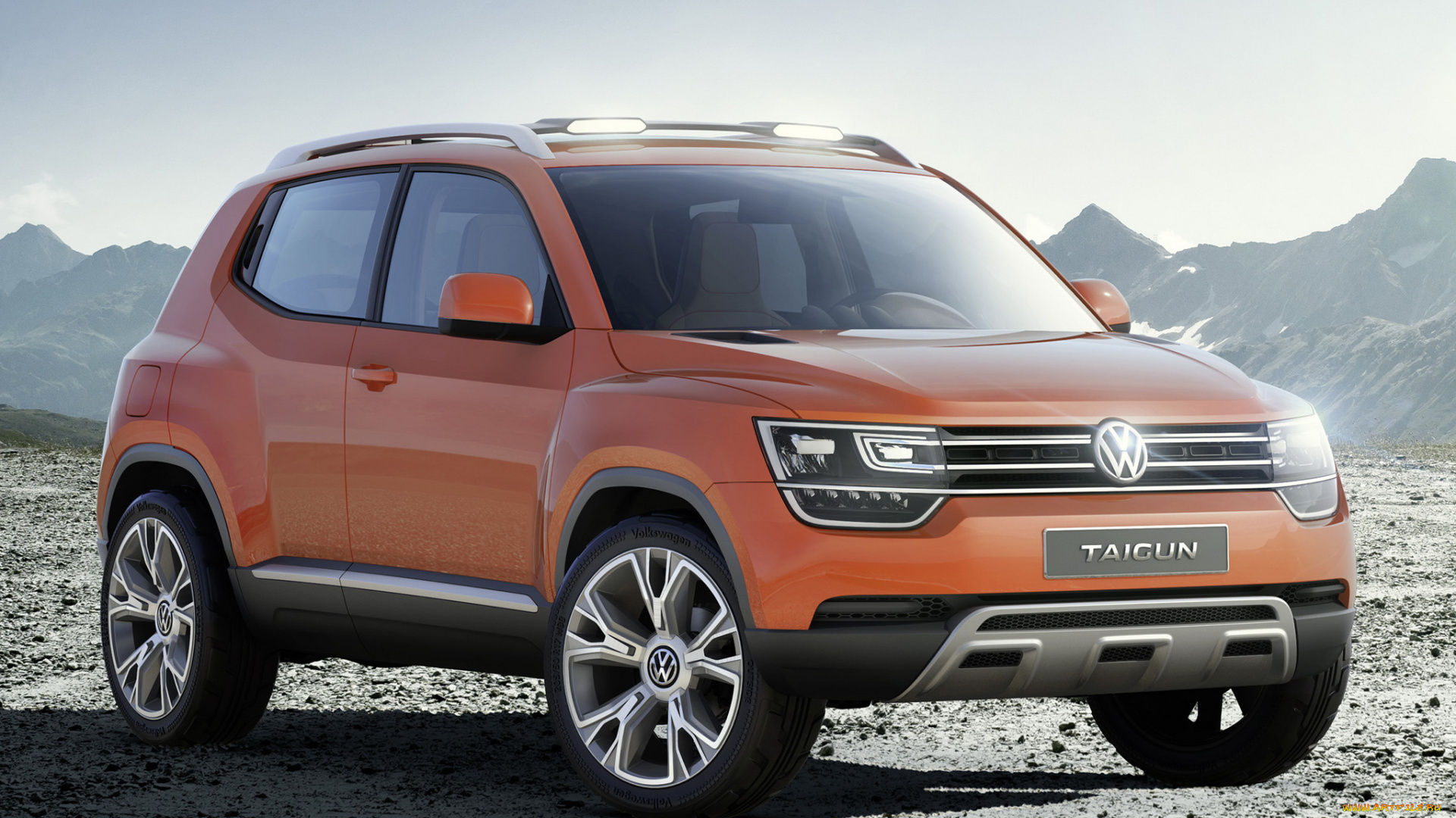 автомобили, volkswagen, 2014г, taigun, concept