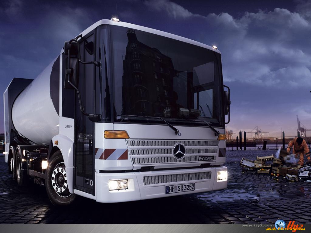 mercedes, econic, автомобили, trucks