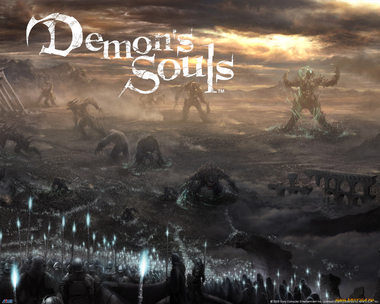 demon`s, souls, видео, игры
