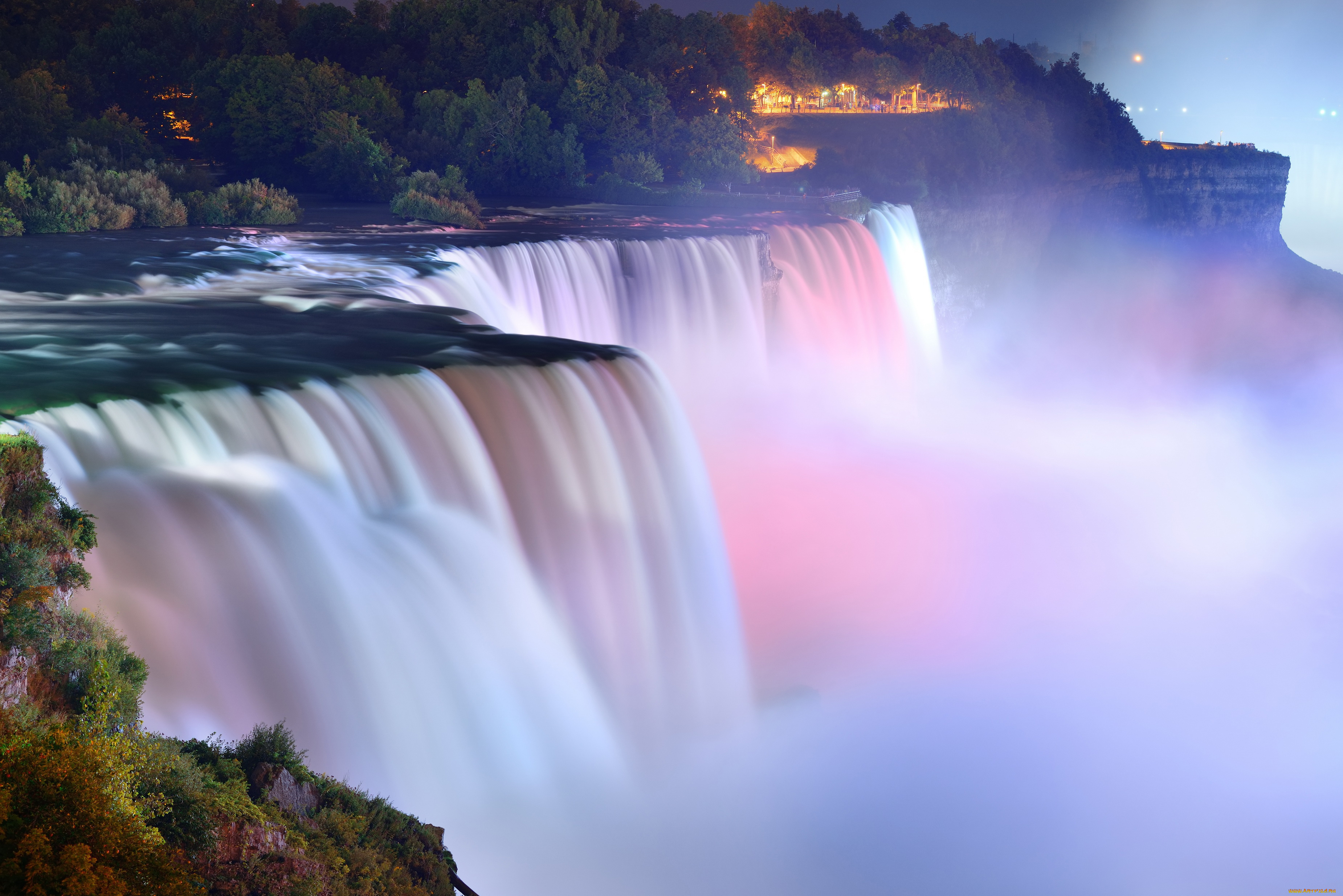 Water falls. Ниагарский водопад. Водопад Шифен, Тайвань. Каскадные водопады Мартина. Водопад неогарскийфотообои.