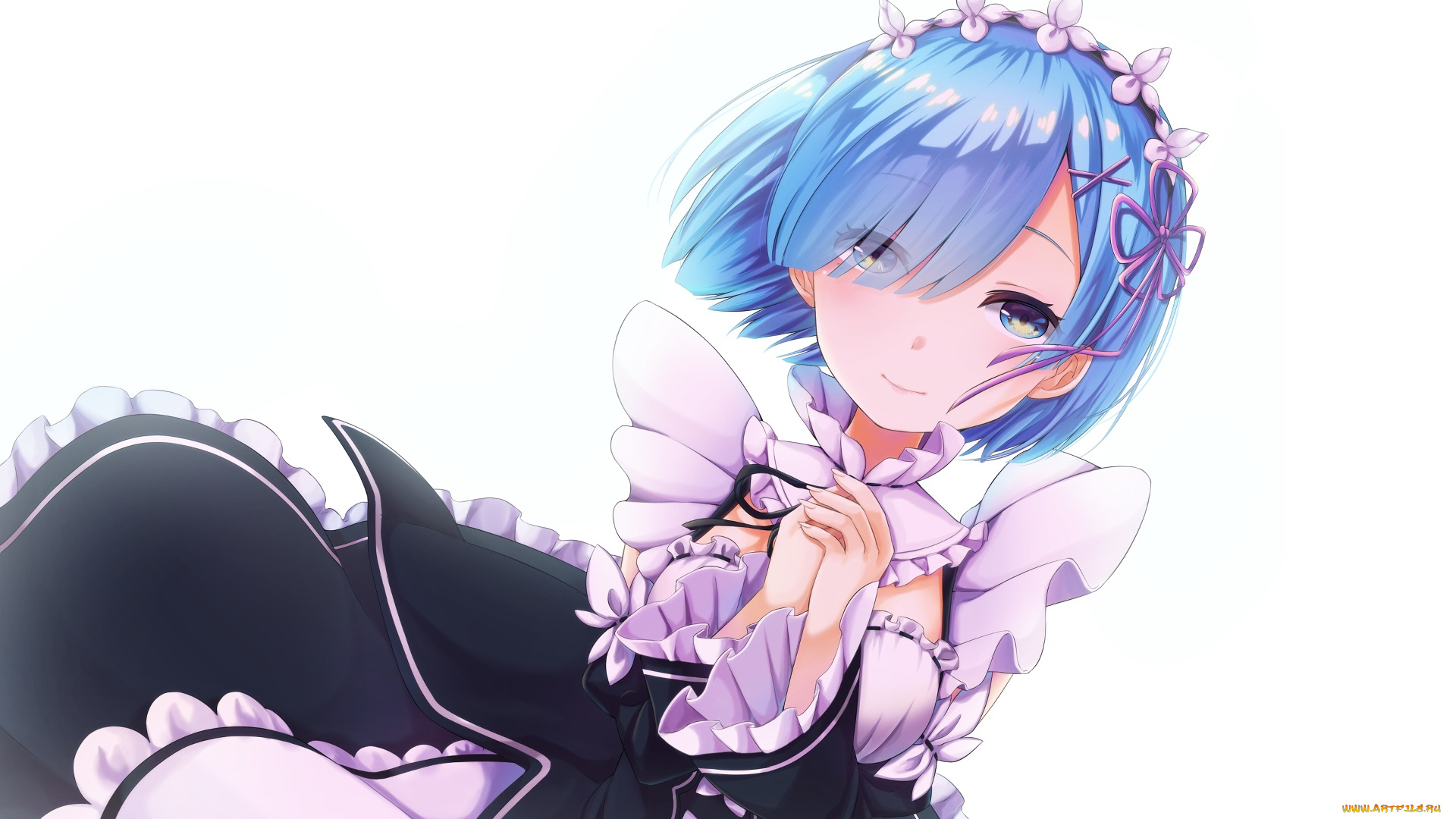 аниме, re, , zero, kara, hajimeru, isekai, seikatsu, девушка, взгляд, фон