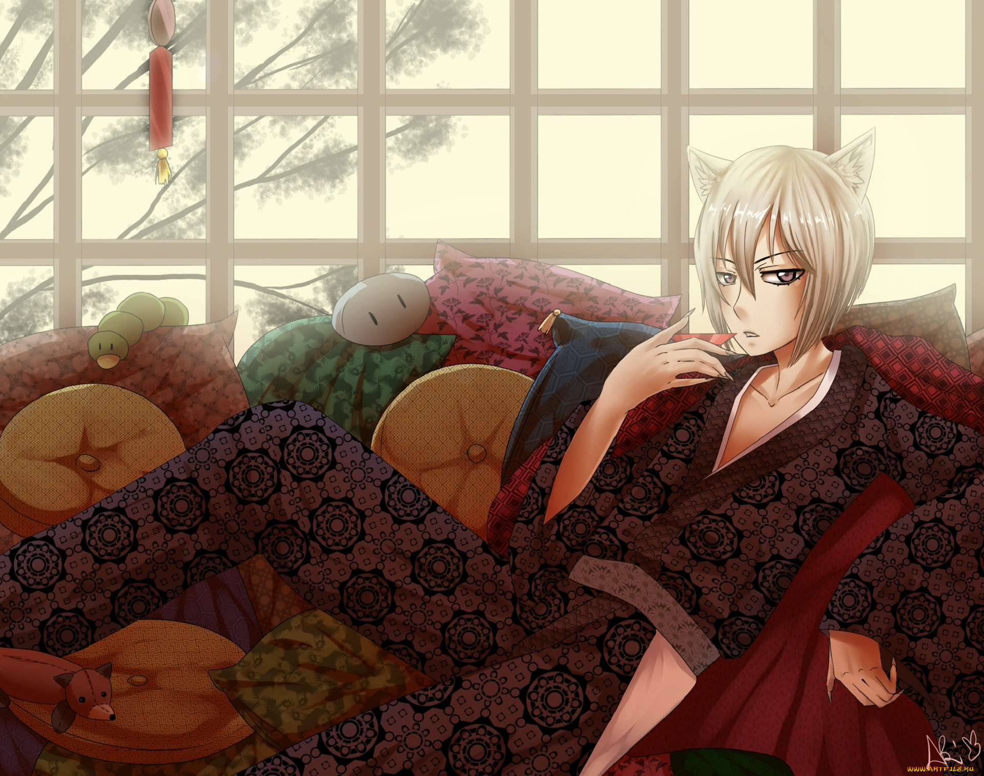 аниме, kamisama, hajimemashita, tomoe