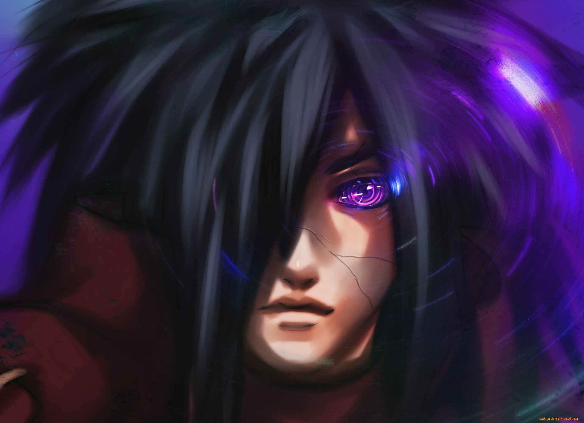 аниме, naruto, uchiha, madara