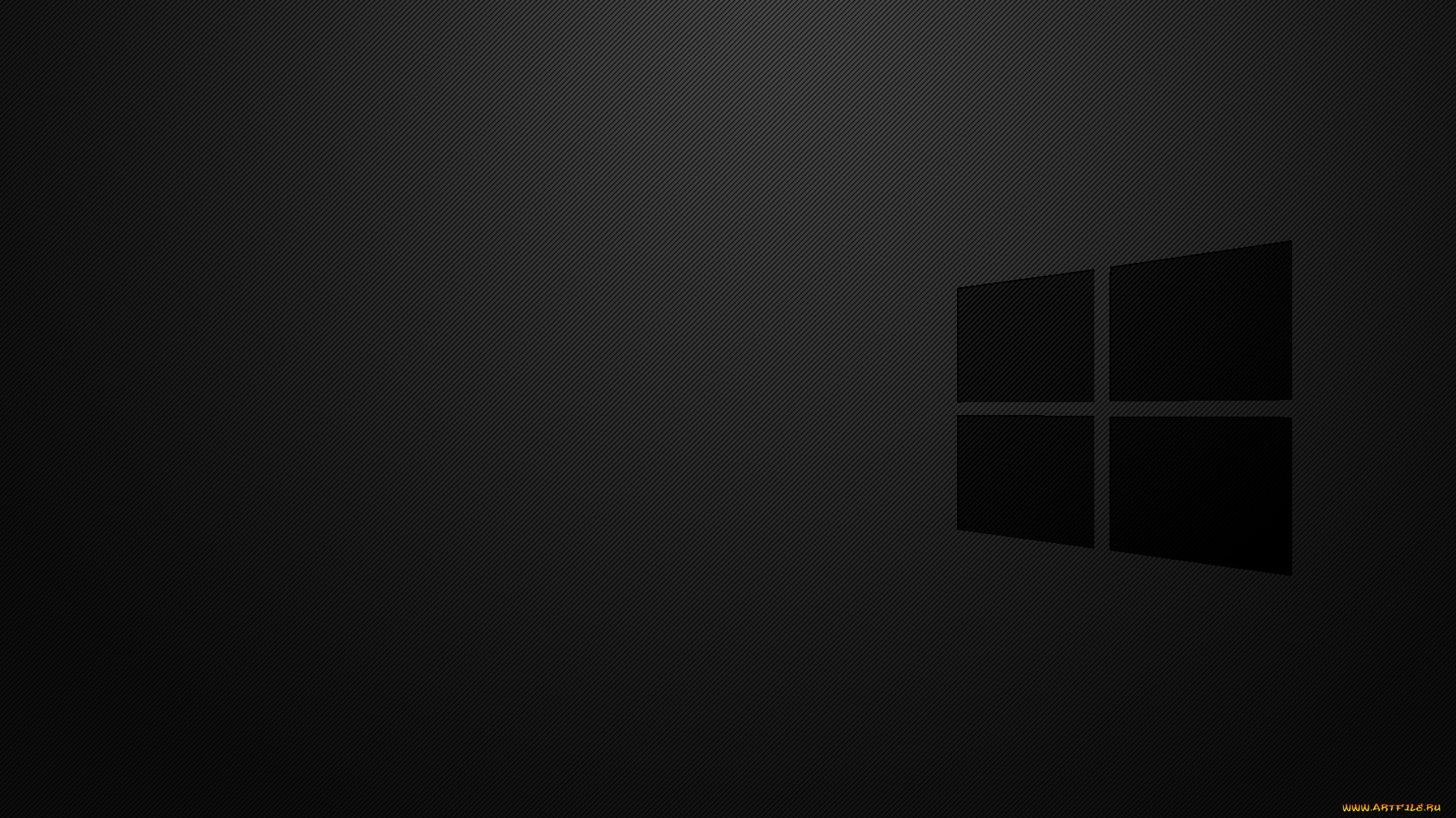 Windows 10 черный