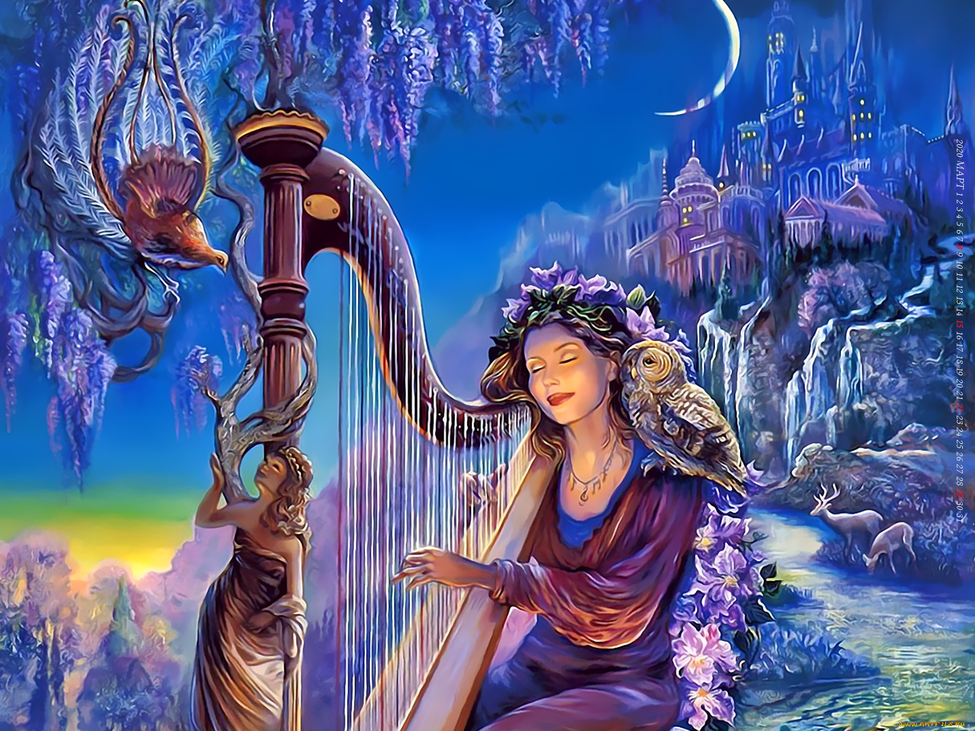 Волшебная игра музыки. Мир богинь Жозефины Уолл.