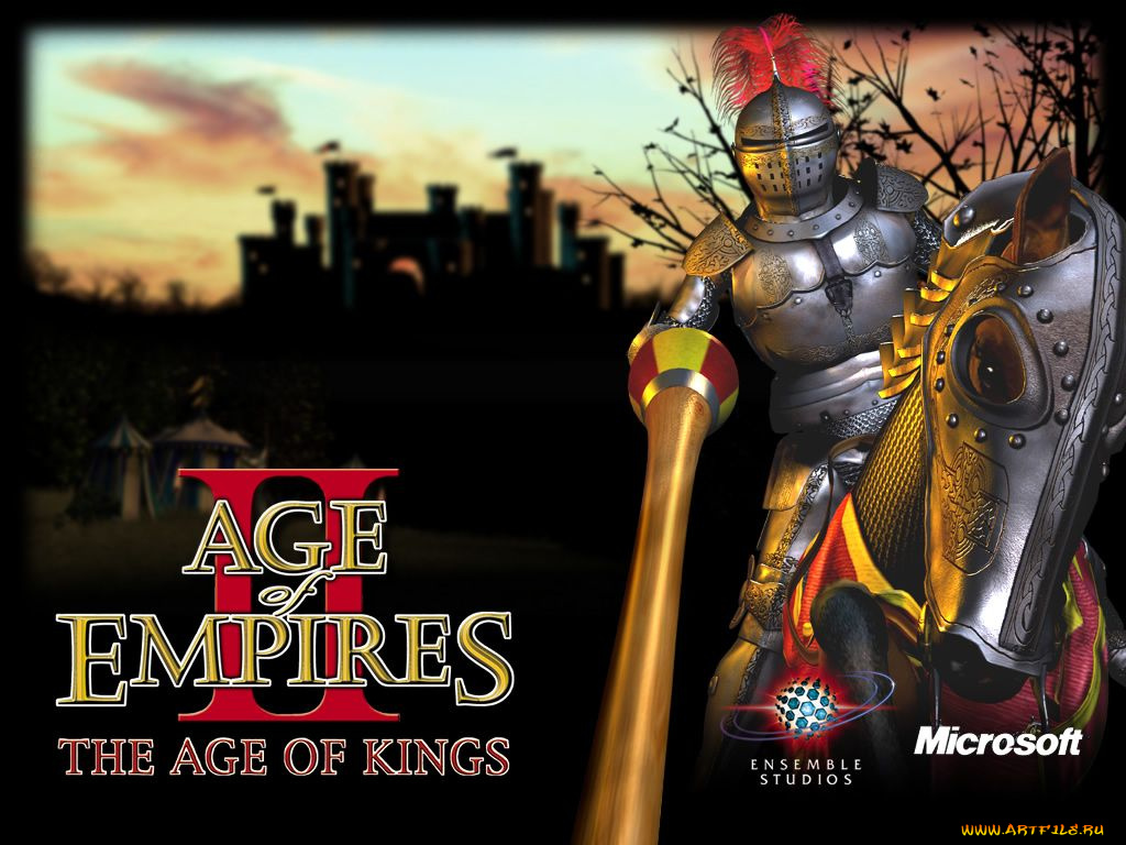 видео, игры, age, of, empires, ii, the, kings