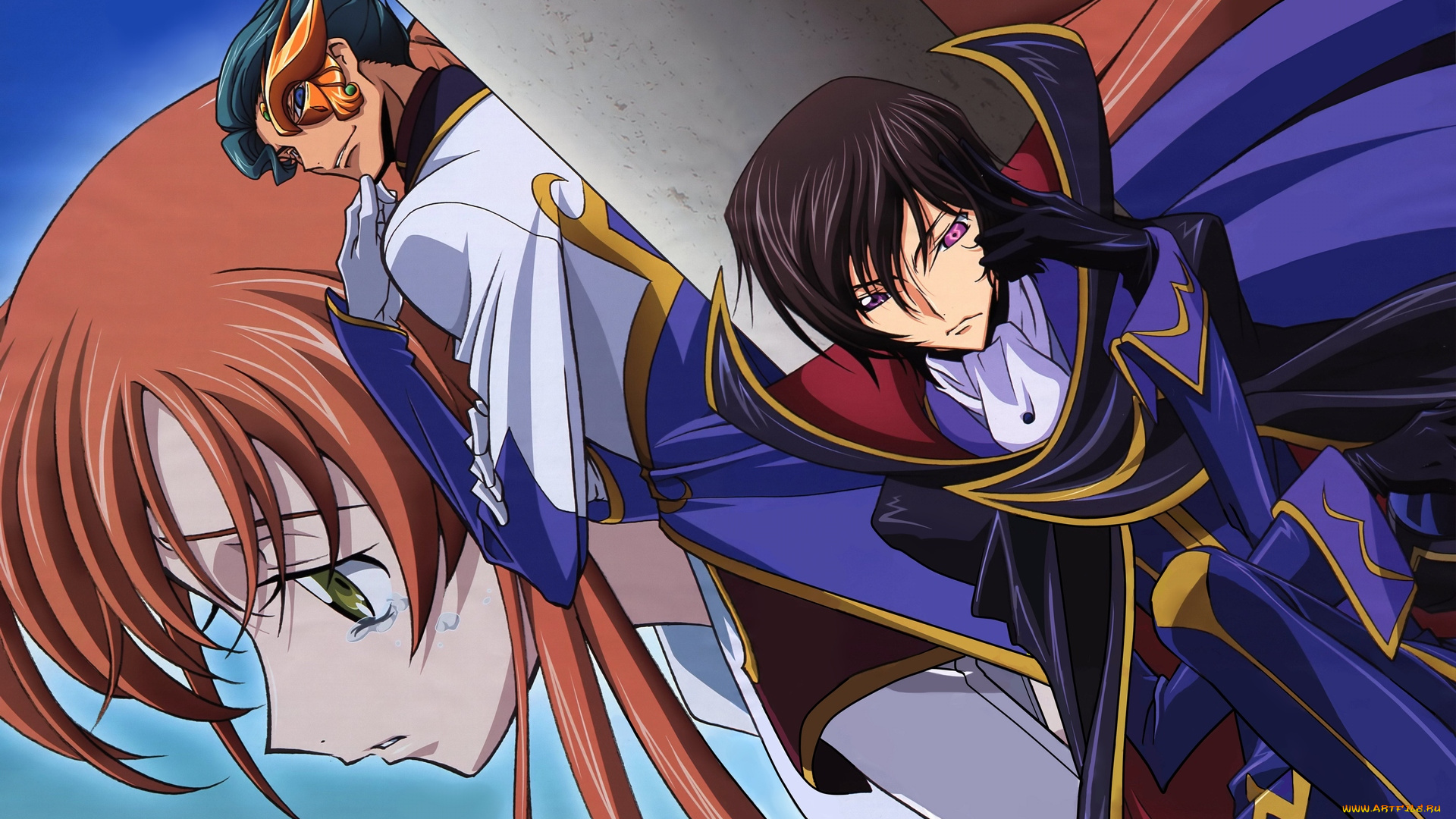 аниме, code, geass